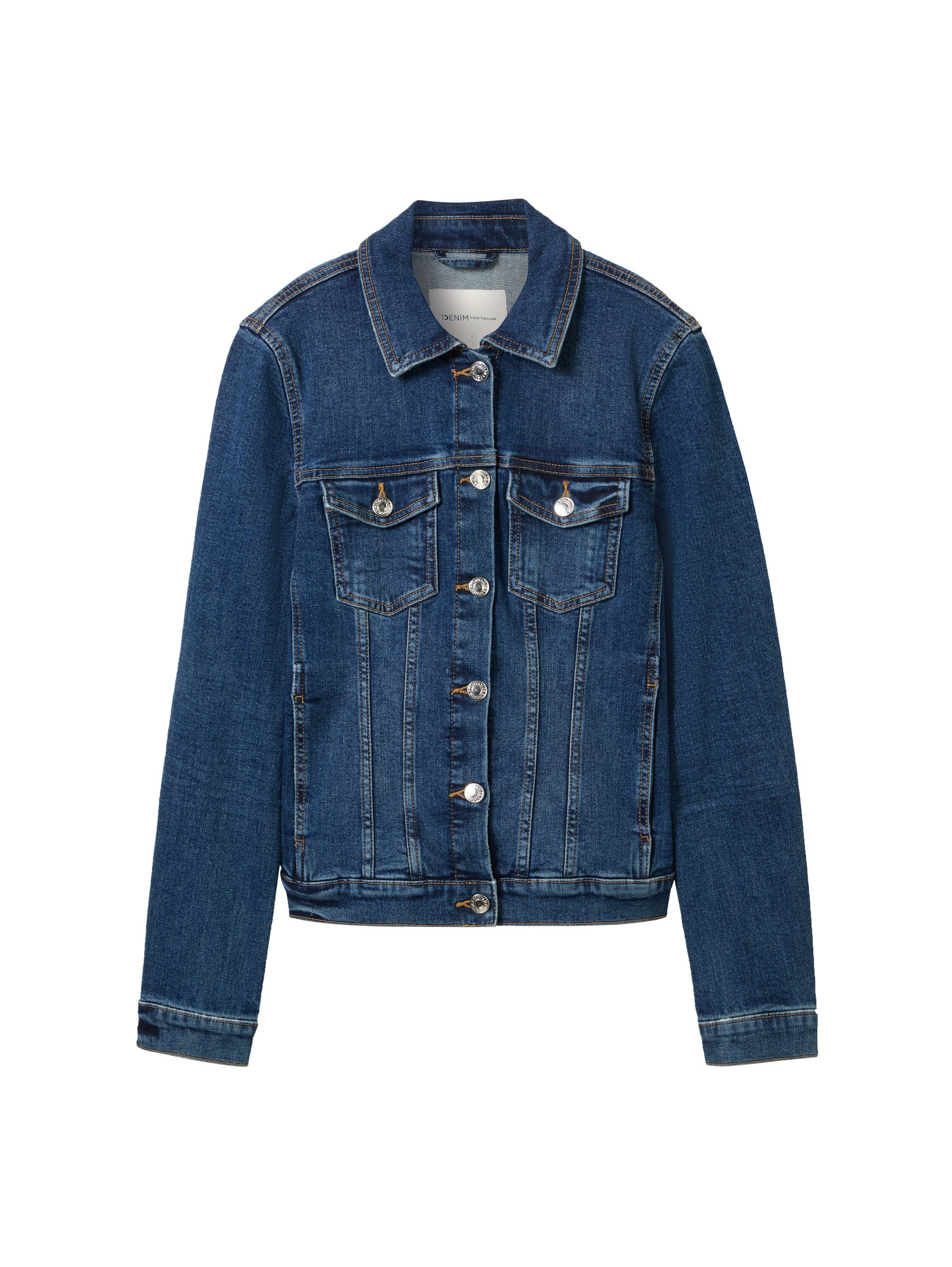 used mid stone blue denim