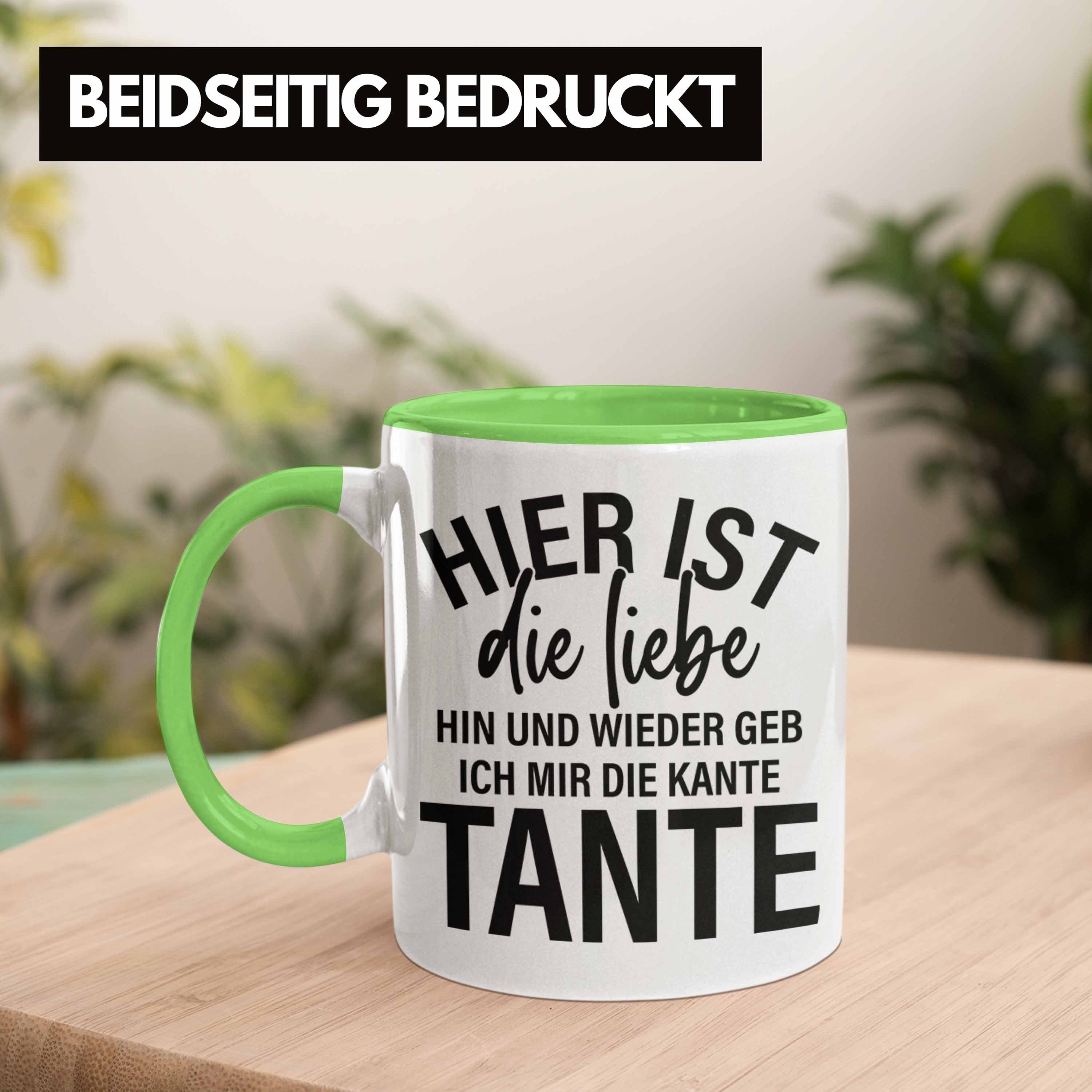 Geburtstag Kante Trendation Trendation Lustig - Die Ich Mir Tante Tasse Grün Geschenk Tasse Geb