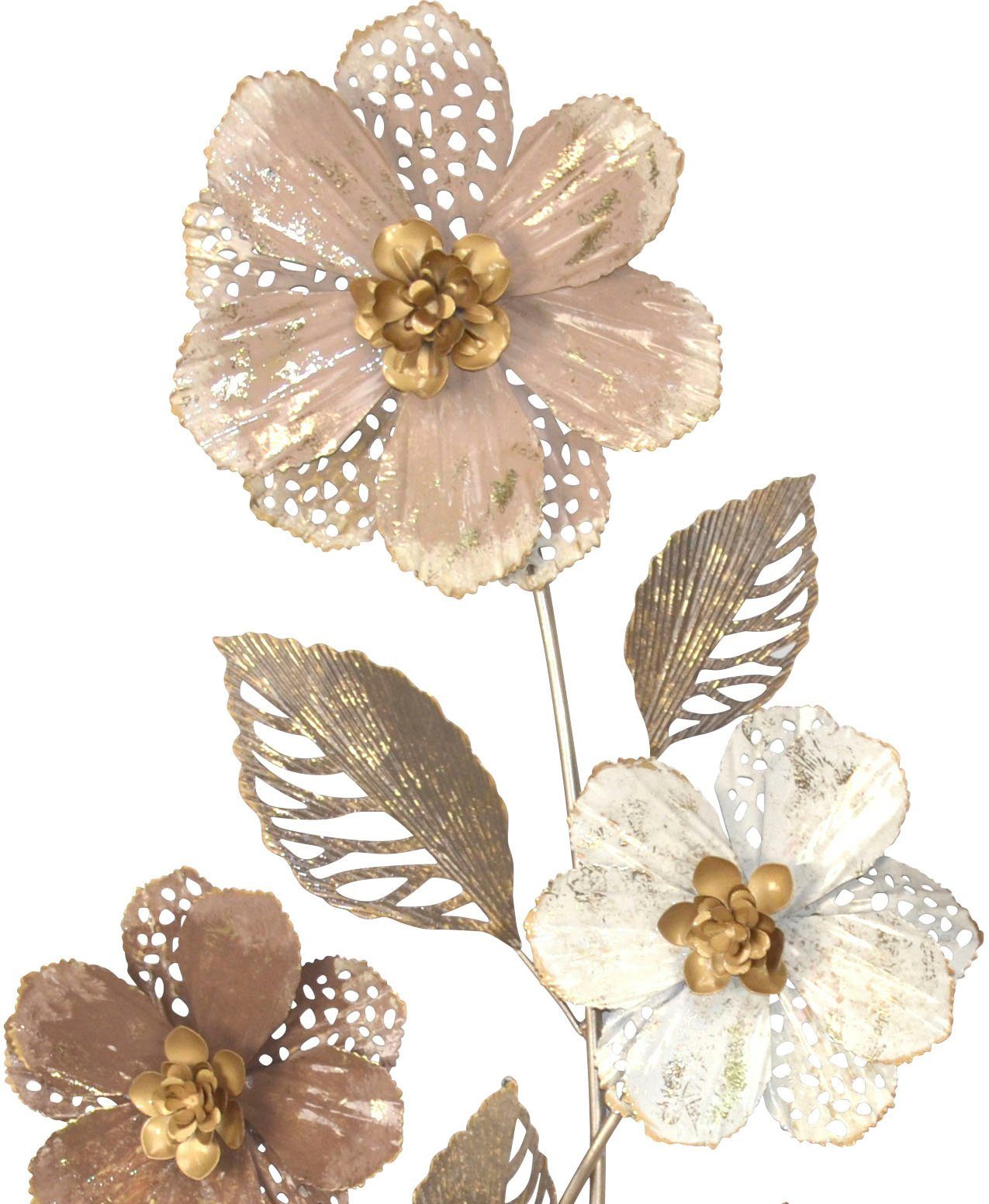 HOFMANN LIVING AND MORE Wanddekoobjekt Wanddekoration (1 St), Blumengebinde günstig online kaufen