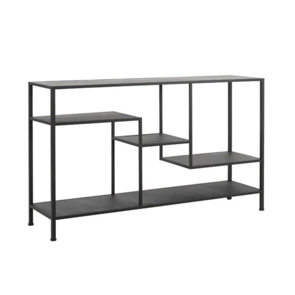 Light & Living Konsolentisch Konsolentisch YVANA von Light & Living 141x37x81 cm Regal Matt Schwarz