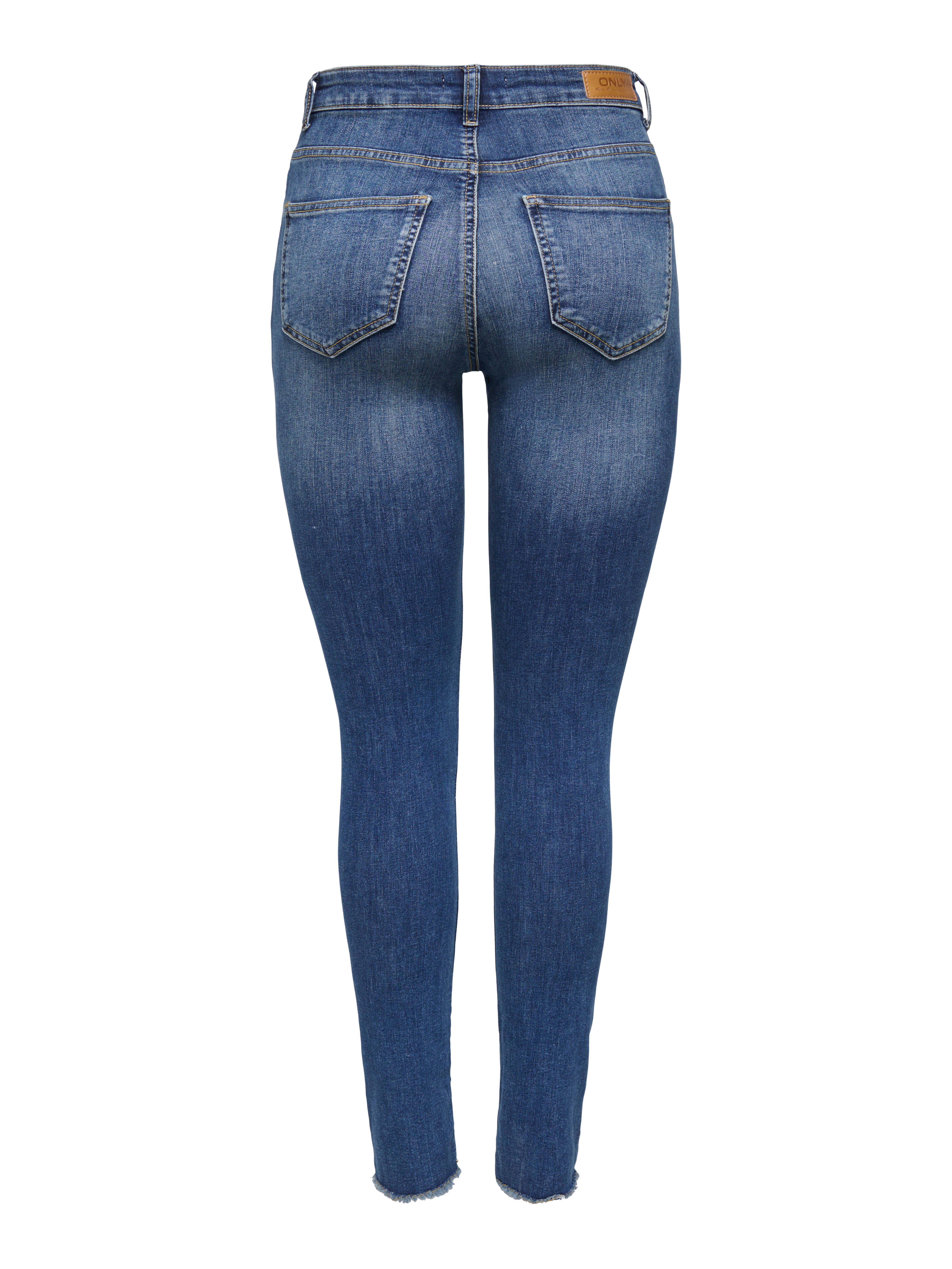 ONLY Skinny-fit-Jeans ONLWAUW HW SPARKLE SKINNY DNM mit Glitzersteinchen Detail