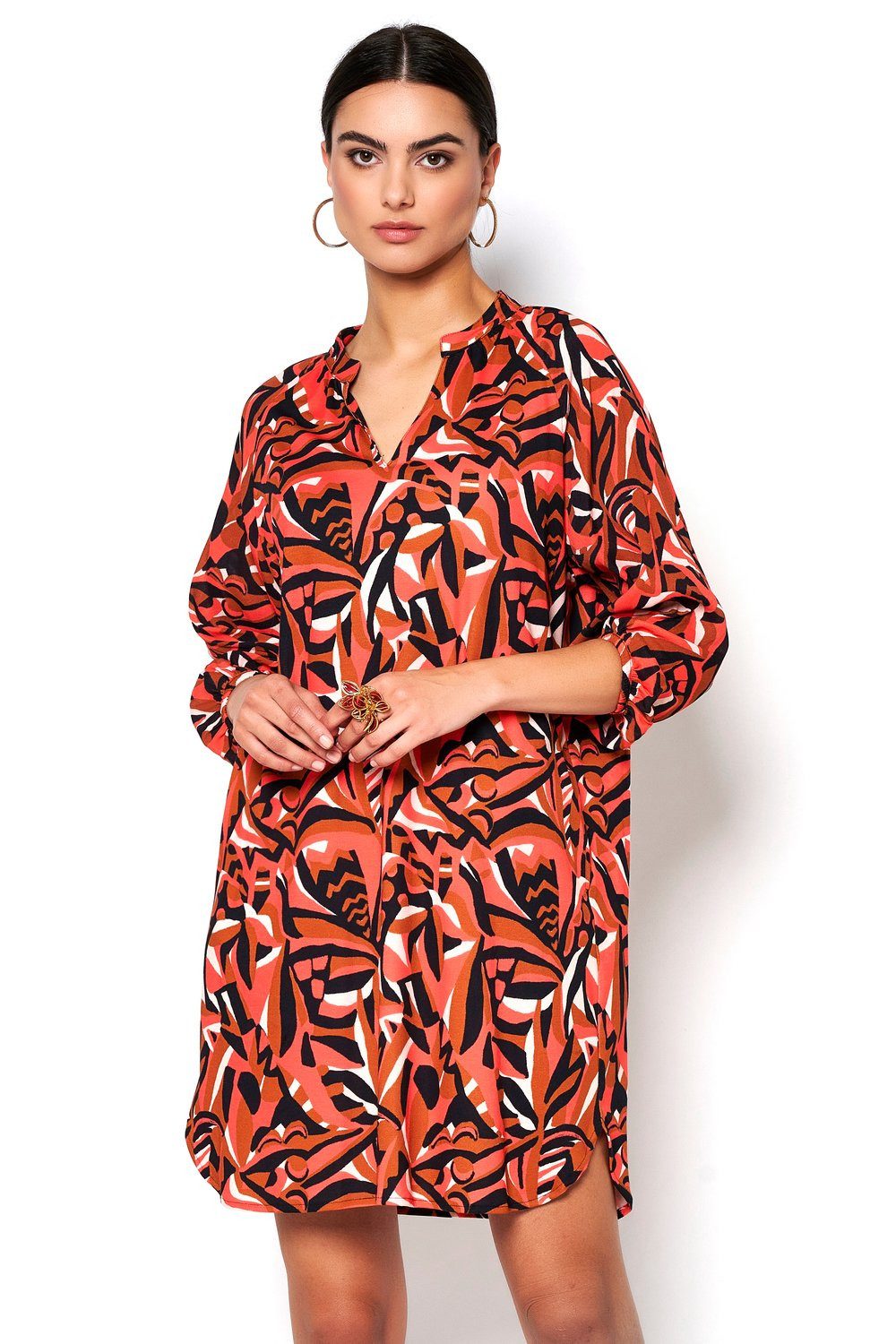 DESOTO Jerseykleid Nelly Blusenkleid halbarm aus günstig online kaufen