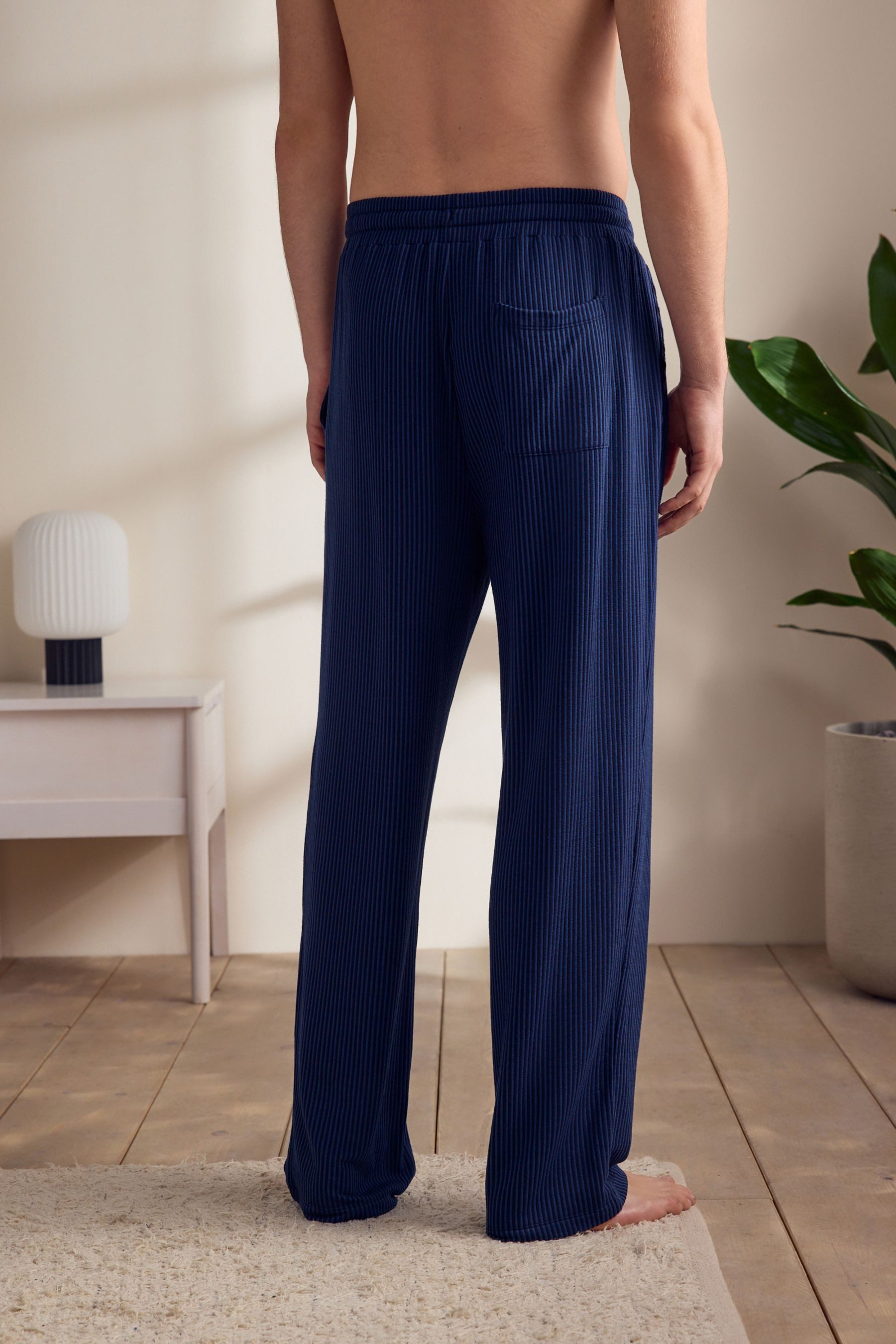 Next Pyjamahose Gestreifte Seersucker-Schlafanzughosen, 2er-Pack (2-tlg) günstig online kaufen
