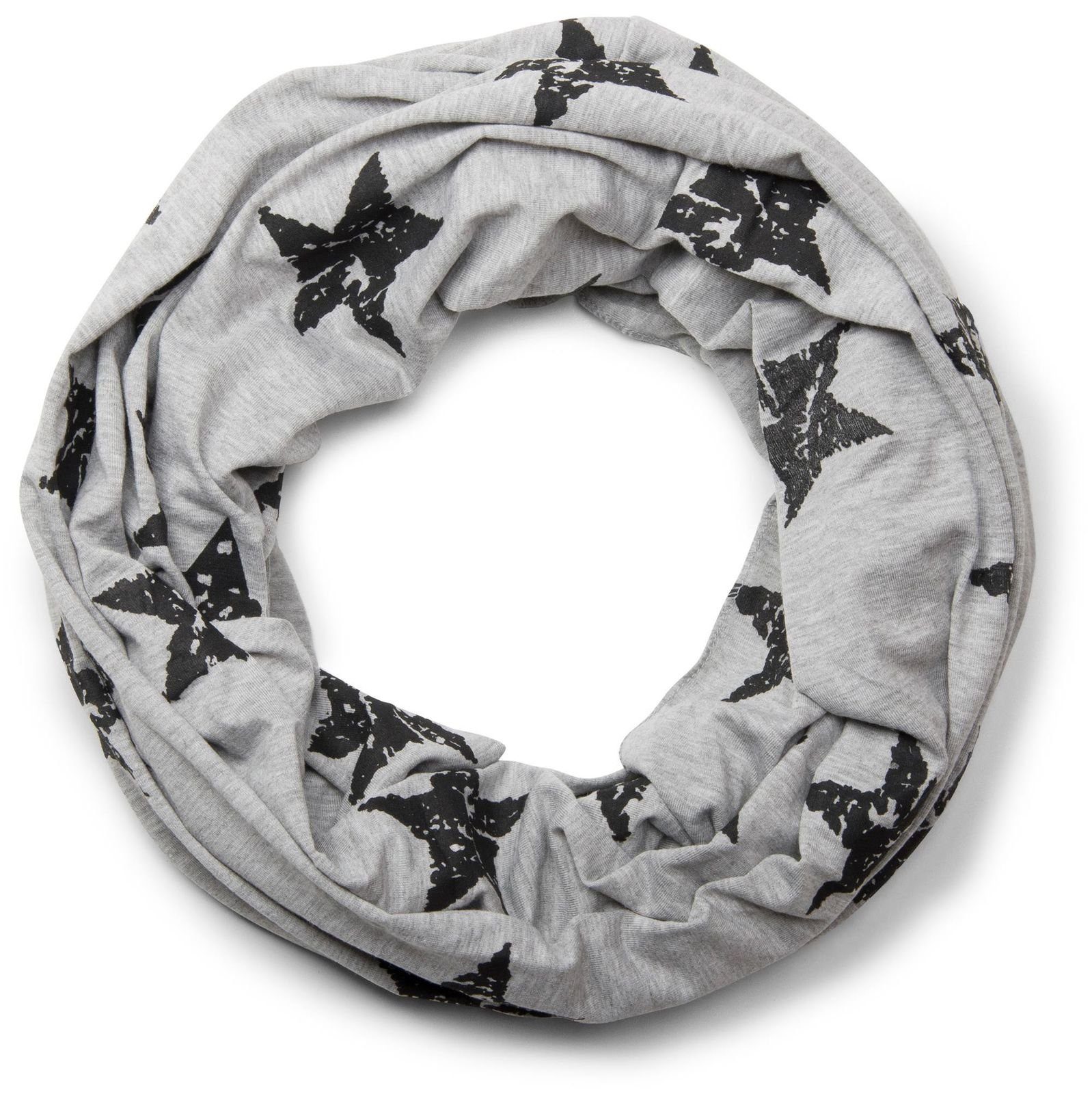 styleBREAKER Loop Loop mit Sterne Print günstig online kaufen