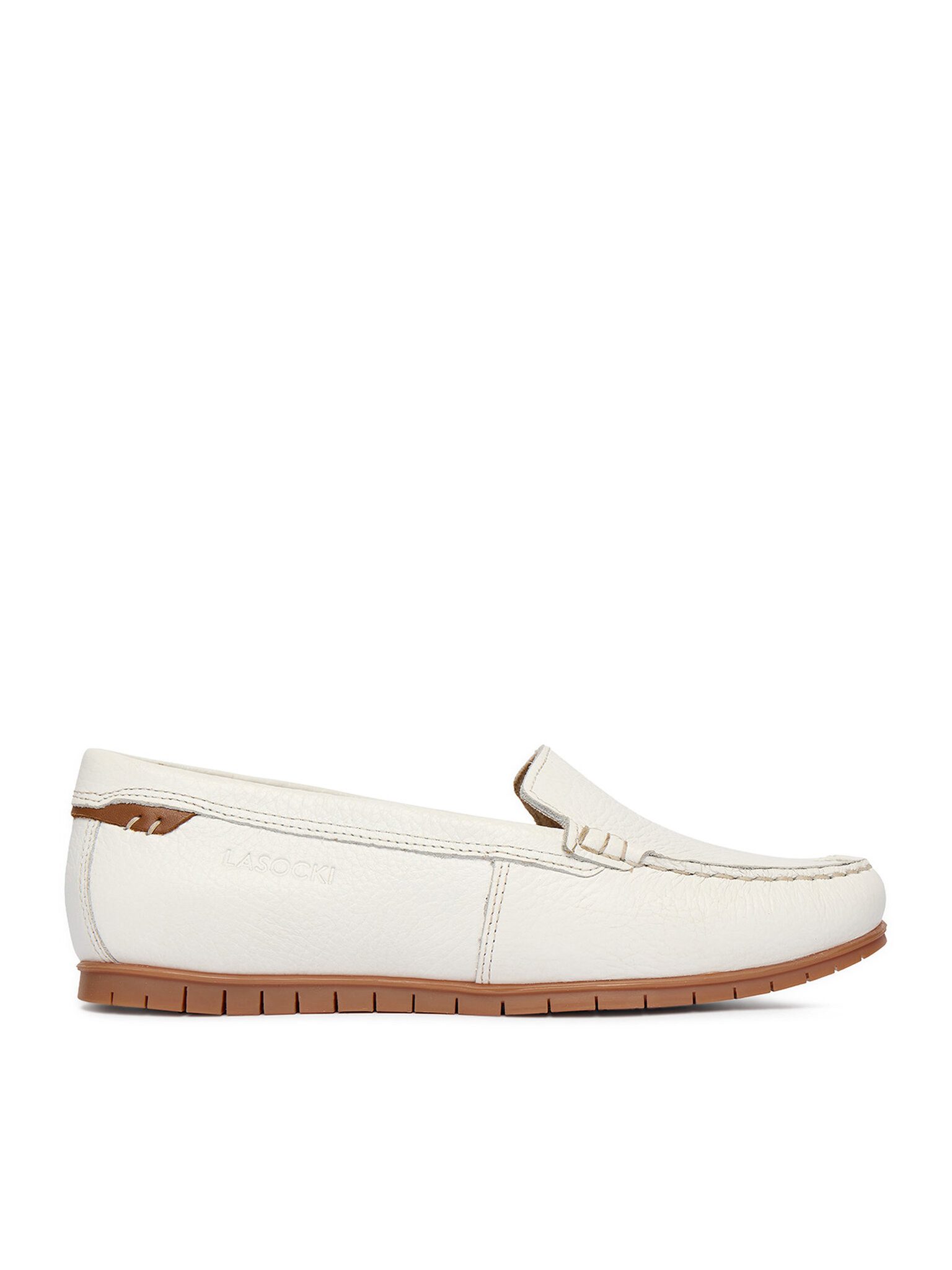LASOCKI Lasocki Damen-Loafers Weiß Lasocki-CEO-WB-MADONNA-11 Weiß Mokassin