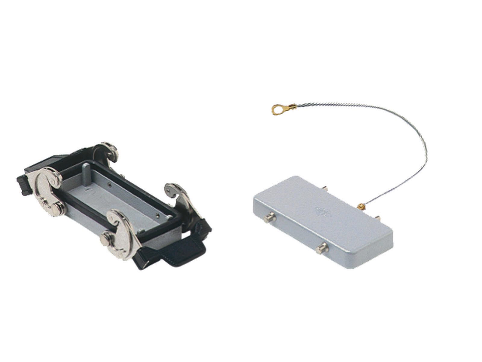Ilme Kabelverbinder-Sortiment ILME Aluschutzdeckel f.2 Bügel, Größe 57x27