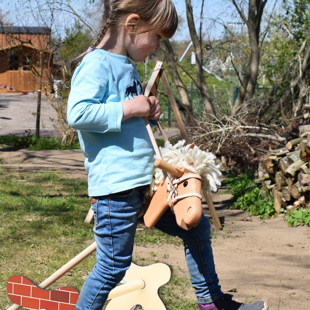 Jamso Design Spielzeug-Gartenset Cavaletti Hürde, Hobby Horsing, Mauer-/Hec günstig online kaufen