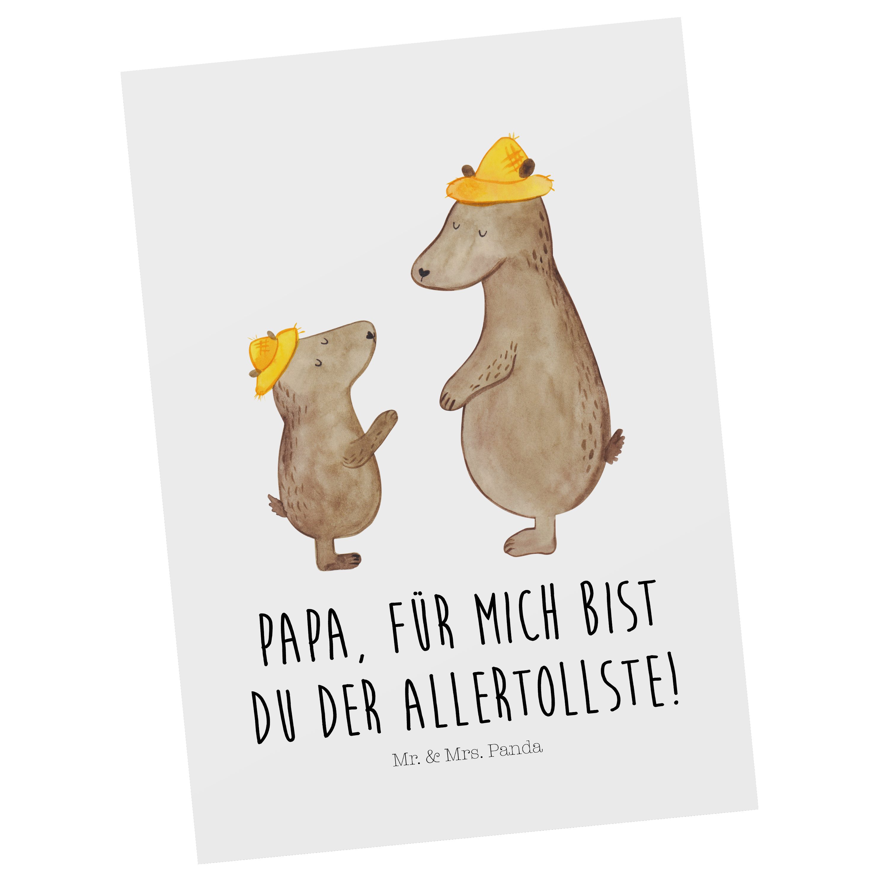 Hunts England Jubiläumskarte Für Mama & Papa – Heißluftballon Mit Bären, 210x210 Mm