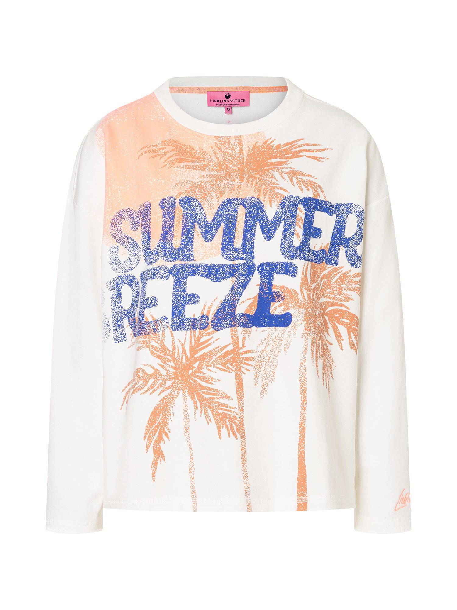 Lieblingsstück Longsweatshirt BreezeL mit 80% Baumwolle
