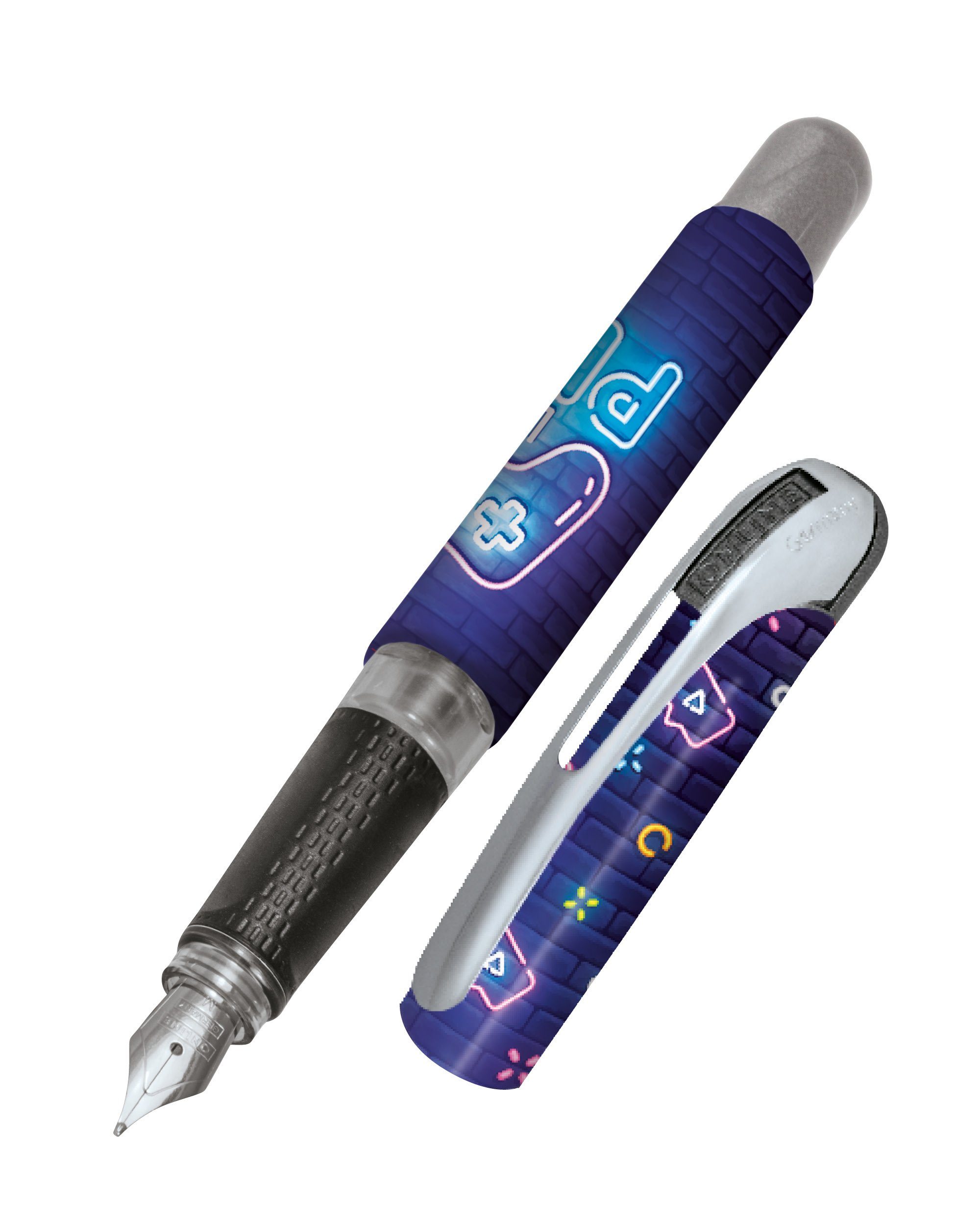 Online Pen Füller College Füllhalter, ergonomisch, ideal für die Schule, hergestellt in Deutschland Let's Play