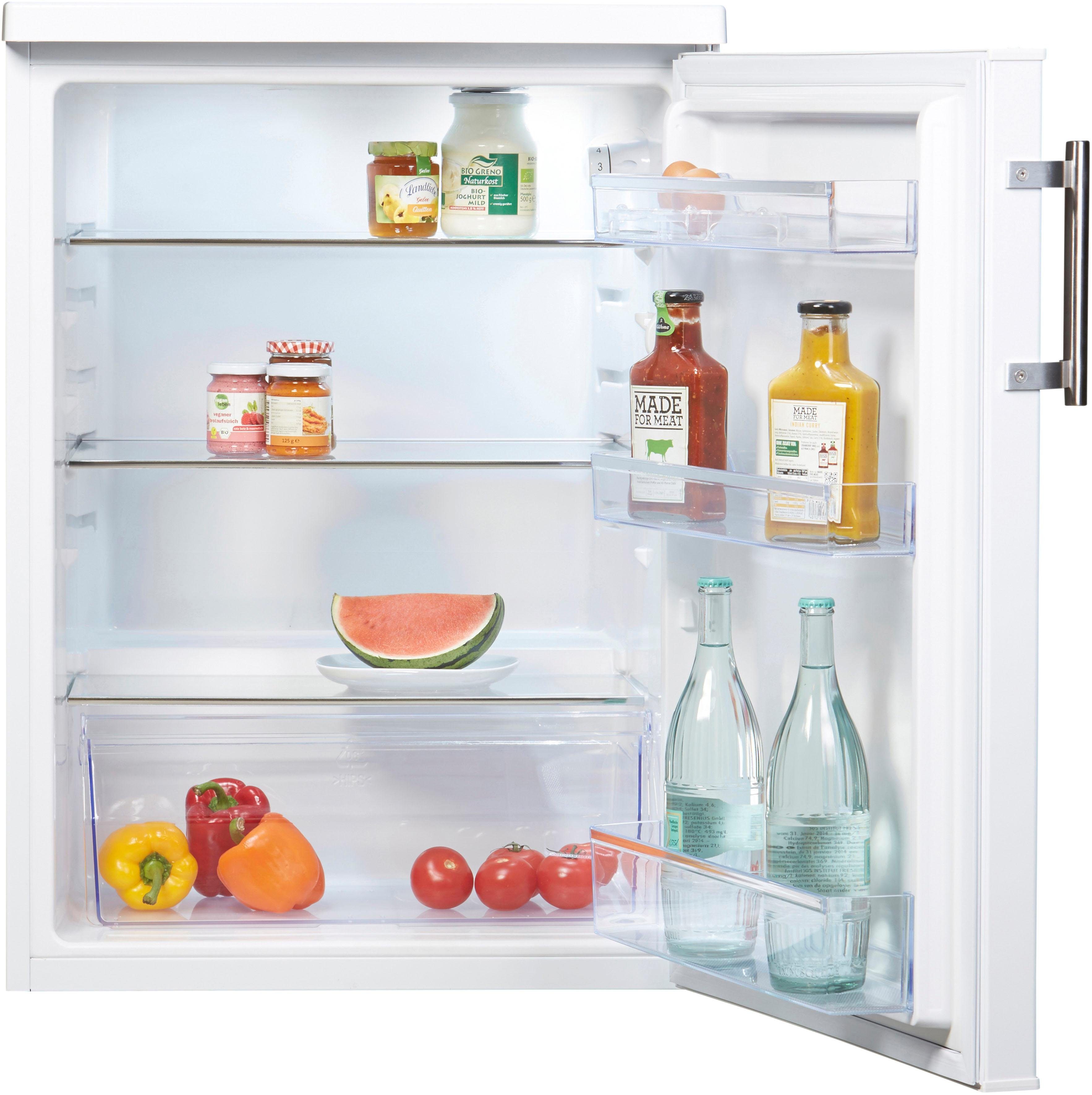 Amica Table Top Kühlschrank VKS 15917-1 W, 85 cm hoch, 60 cm breit