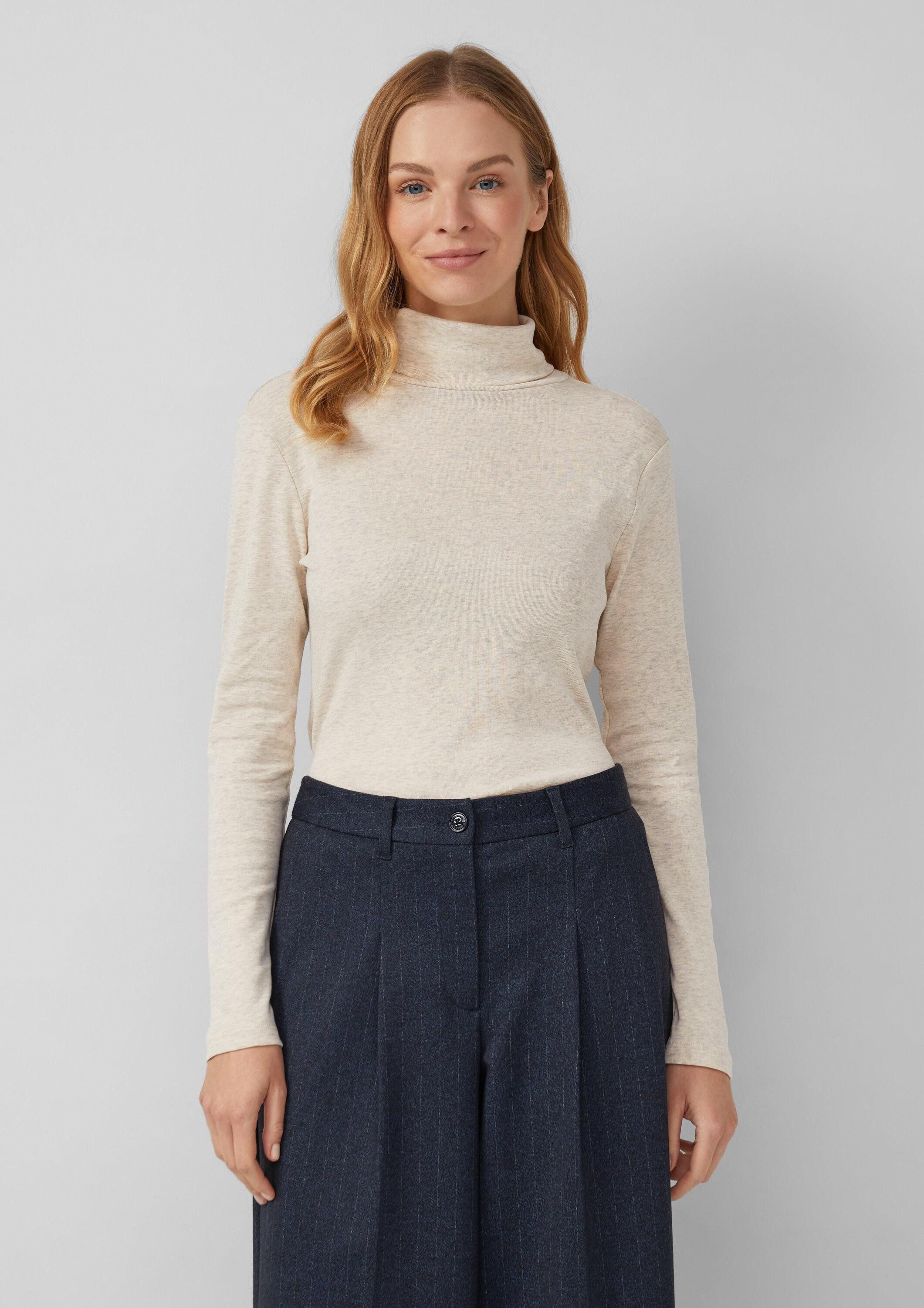 s.Oliver Langarmshirt T-Shirt Longsleeve im Slim günstig online kaufen