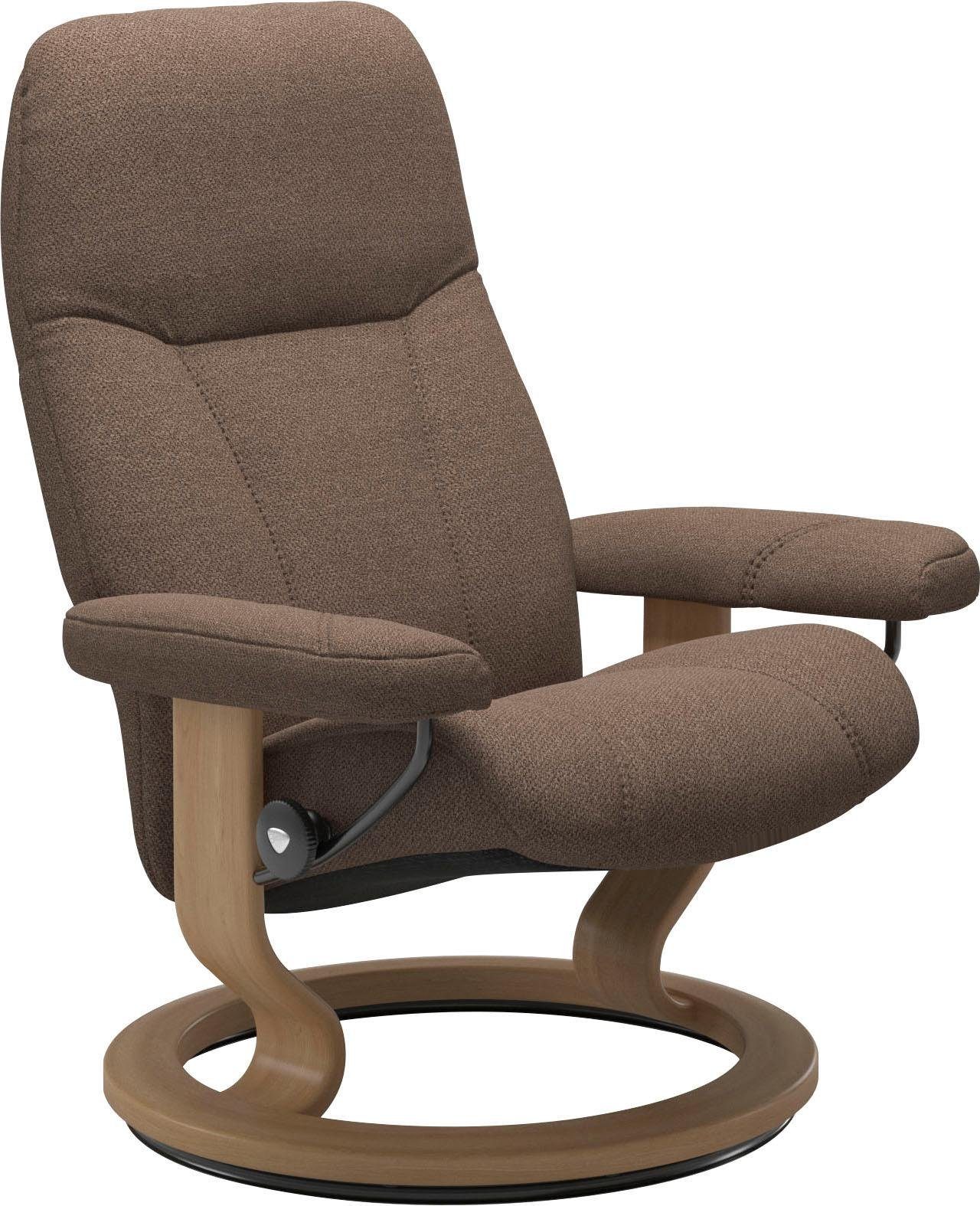 Stressless® Relaxsessel Consul, mit Classic Base, Größe L, Gestell Eiche