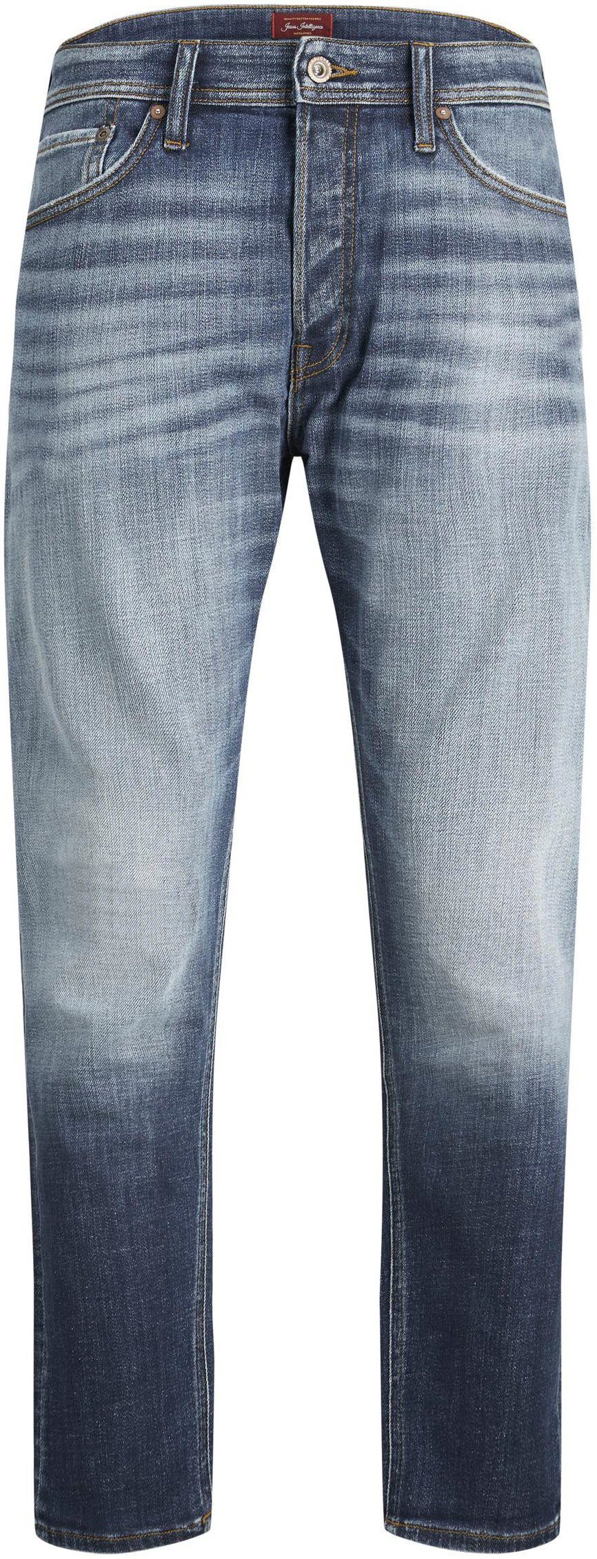 Jack & Jones Tapered-fit-Jeans JJIERIK JJORIGINAL GE 410 SN Blue Denim | Tapered Jeans