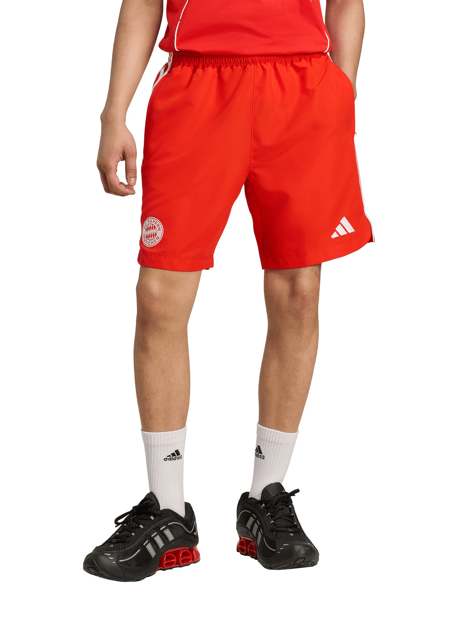 adidas Performance Sweatshorts FC Bayern München, Short Urban Purist, Unisex, Rot