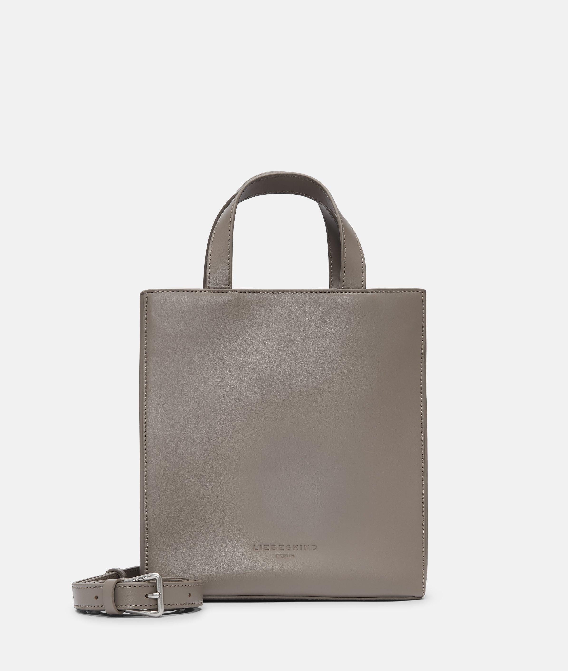Liebeskind Berlin Handtasche Tote PAPER BAG, Handliche Tote-Bag aus Rindsleder