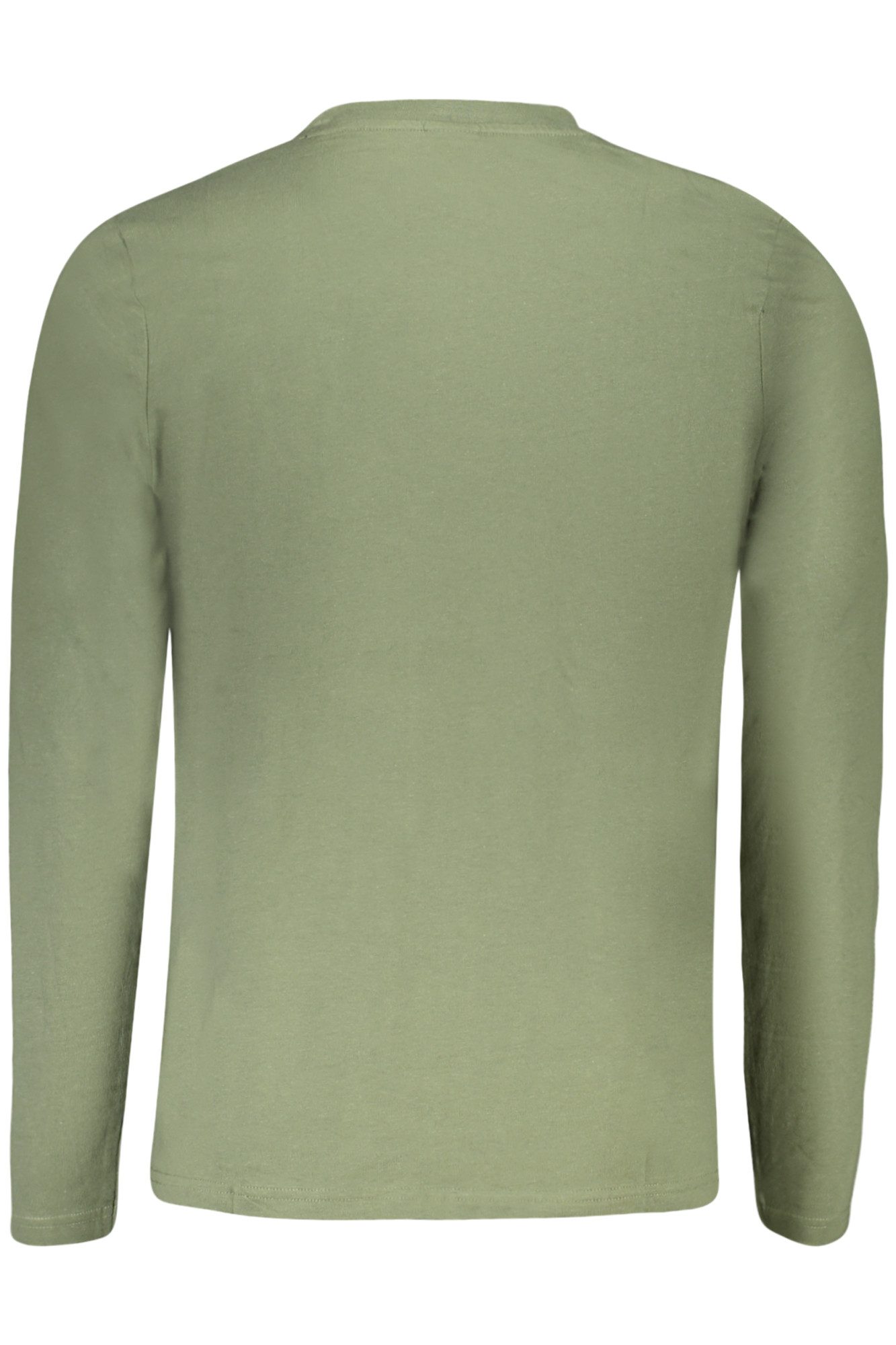 North Sails T-Shirt Grünes Herren Langarm-T-Shirt mit Rundhals und