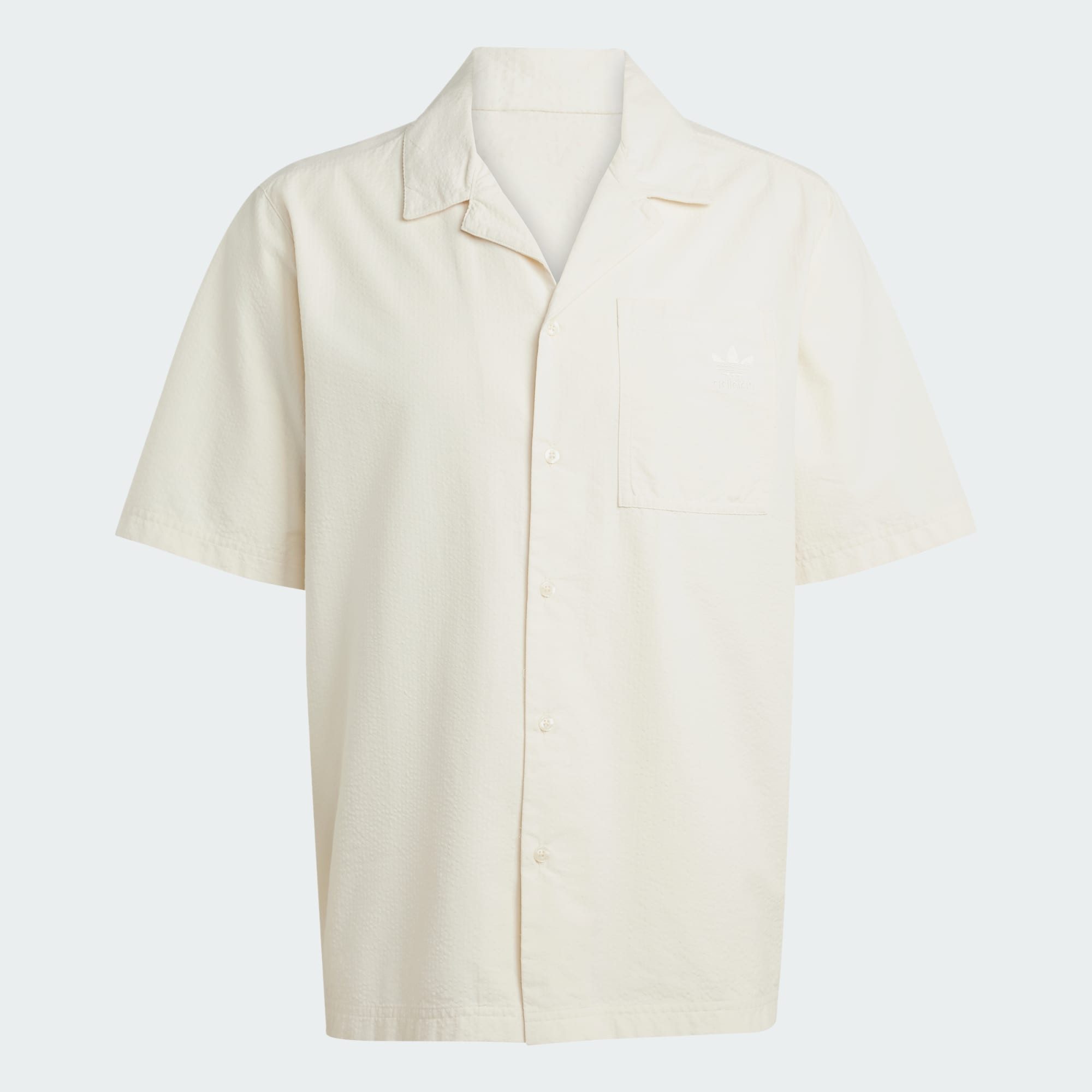 adidas Originals Poloshirt ESSENTIALS SEERSUCKER HEMD (1-tlg)