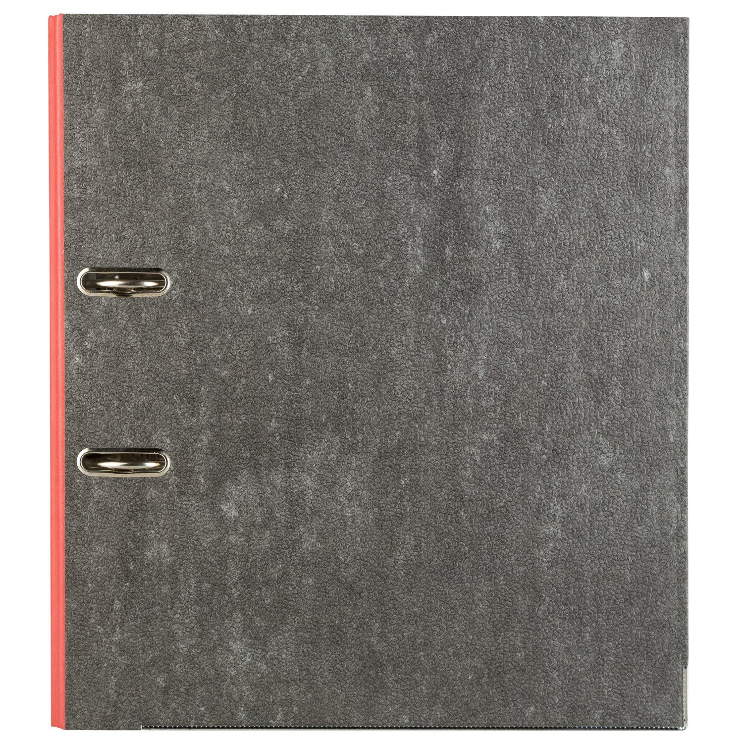 Idena Aktenordner Idena 303062 - Ordner für DIN A4, 8 cm breit, Wolkenmarmor, rot, 1