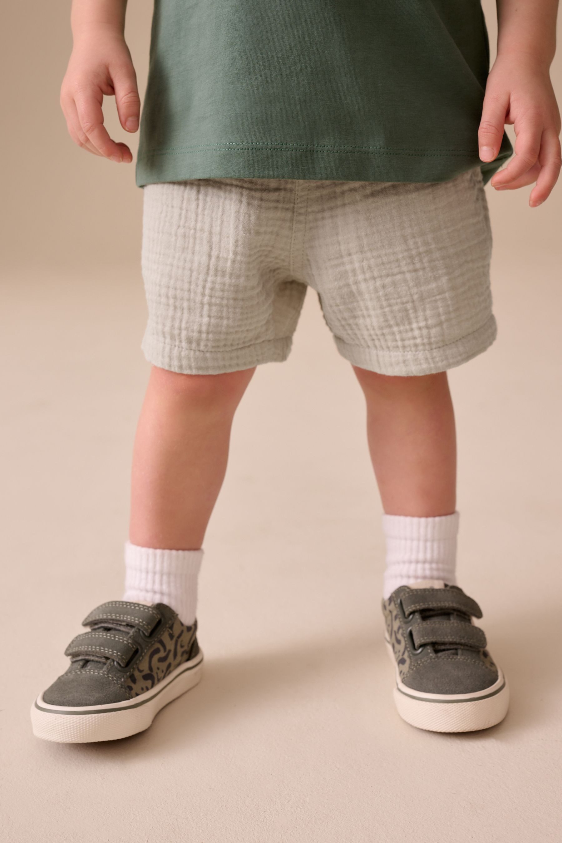 Shorts Strukturierte, weiche Schlupfshorts