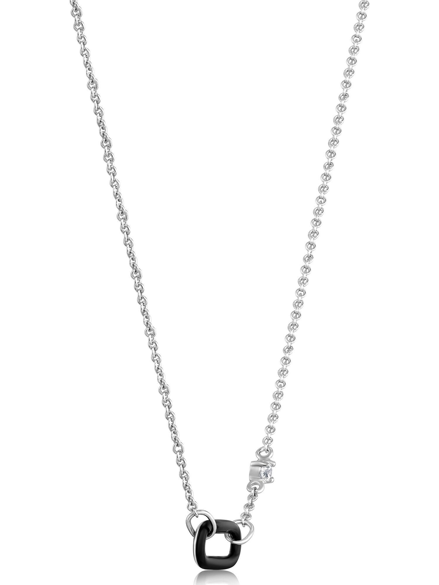 Ania Haie Collier Ania Haie Damen-Kette 925er Silber Zirkonia