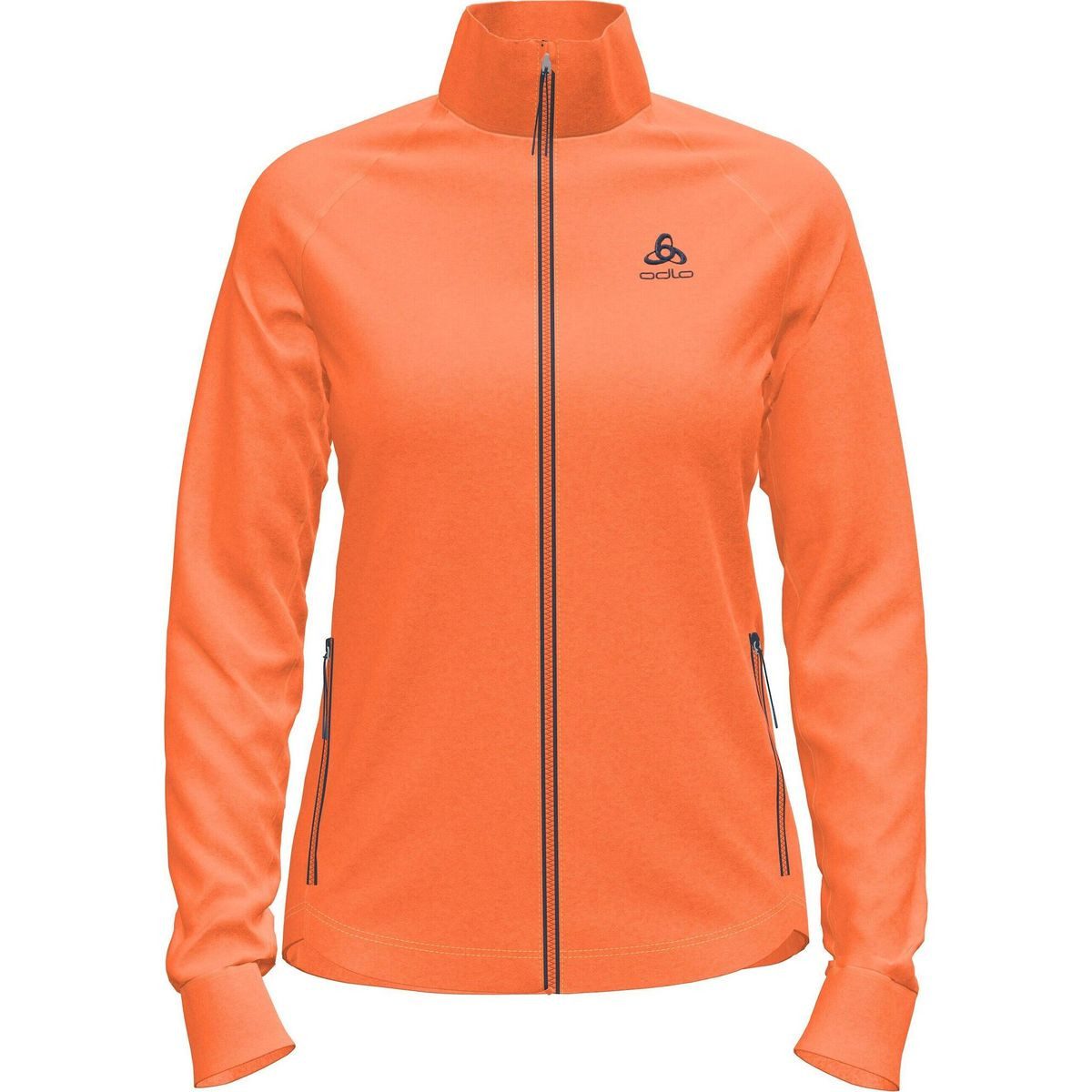 Odlo Fleecejacke The Berra Mid Layer Zip Vielseitige Fleecejacke für Outdoor-Abenteuer, die Wärme