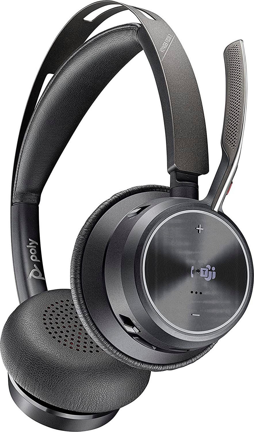 Voyager Poly (Noise-Cancelling, Wireless-Headset Focus Bluetooth) UC