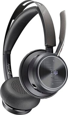 Poly Voyager Focus UC Wireless-Headset (Noise-Cancelling, Bluetooth)