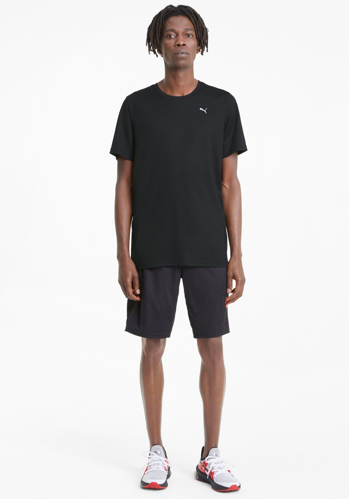 M Black SS Puma TEE Trainingsshirt PERFORMANCE PUMA