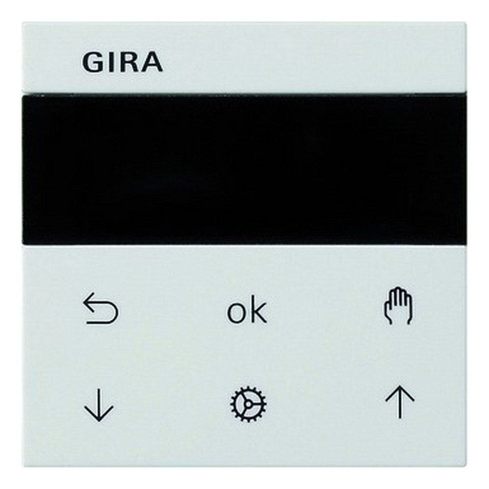 GIRA Schalter, Bedienelement f. Jalousiesteuerung System 3000 reinweiß glänzend