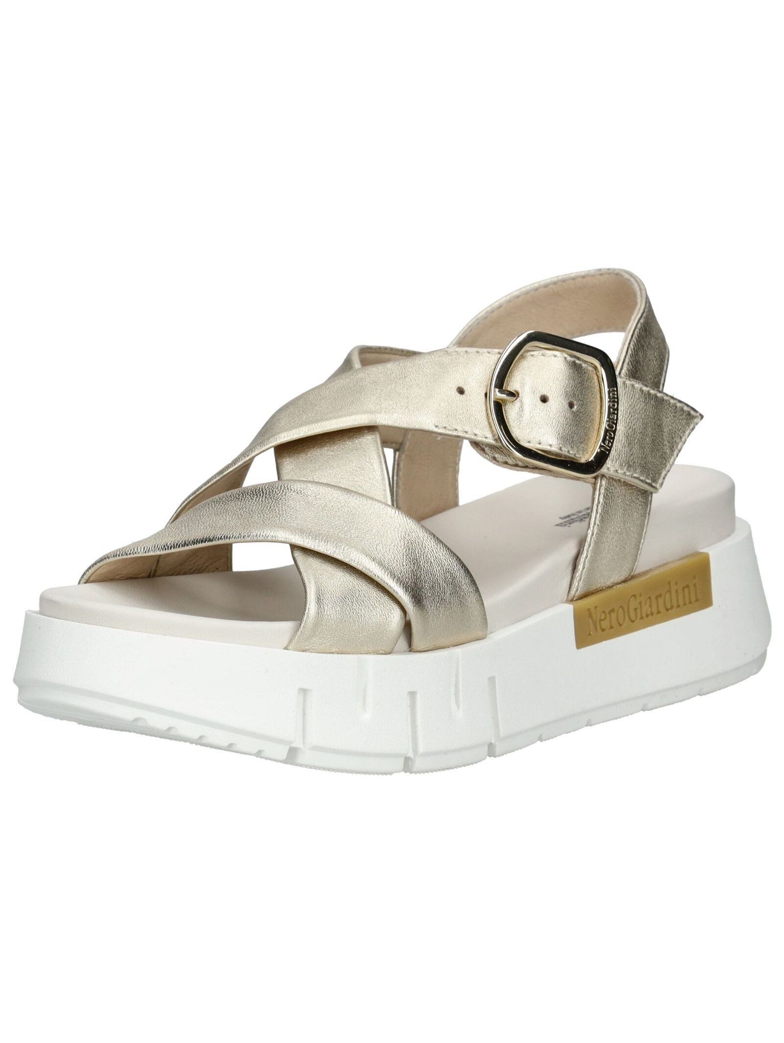 Nero Giardini Sandalen Leder Plateausandaletten günstig online kaufen