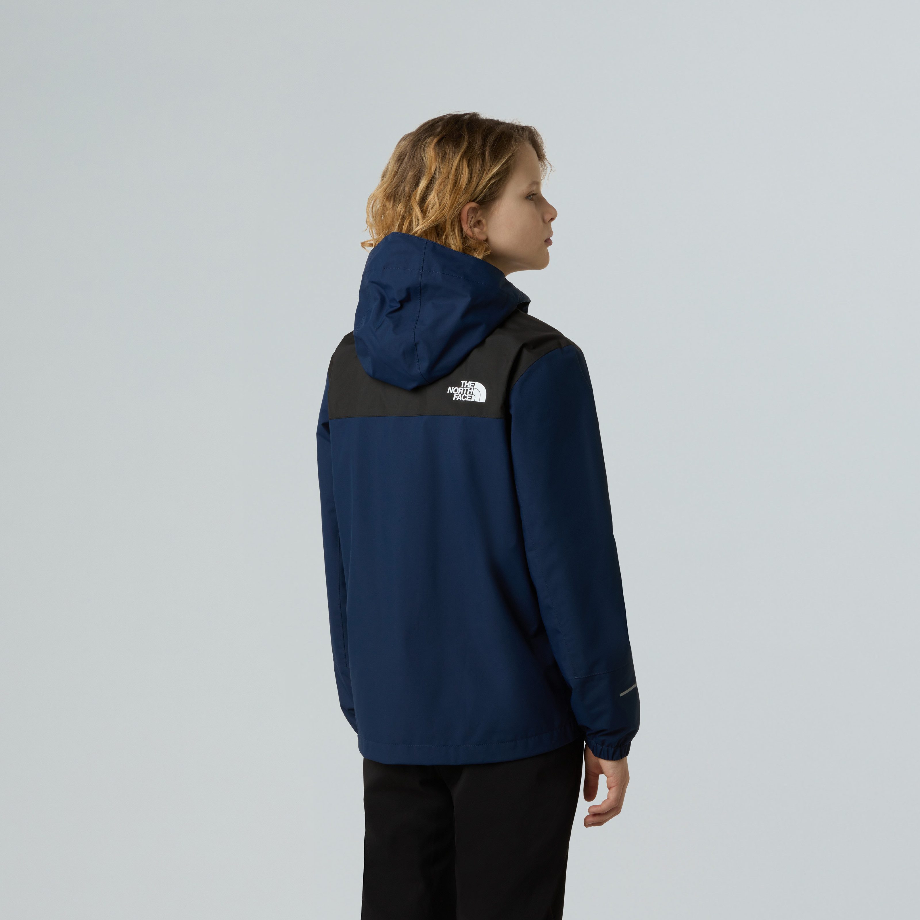 The North Face Regenjacke ANTORA RAIN JACKET mit Kapuze und hochschließendem Kragen, wasserdicht und winddicht