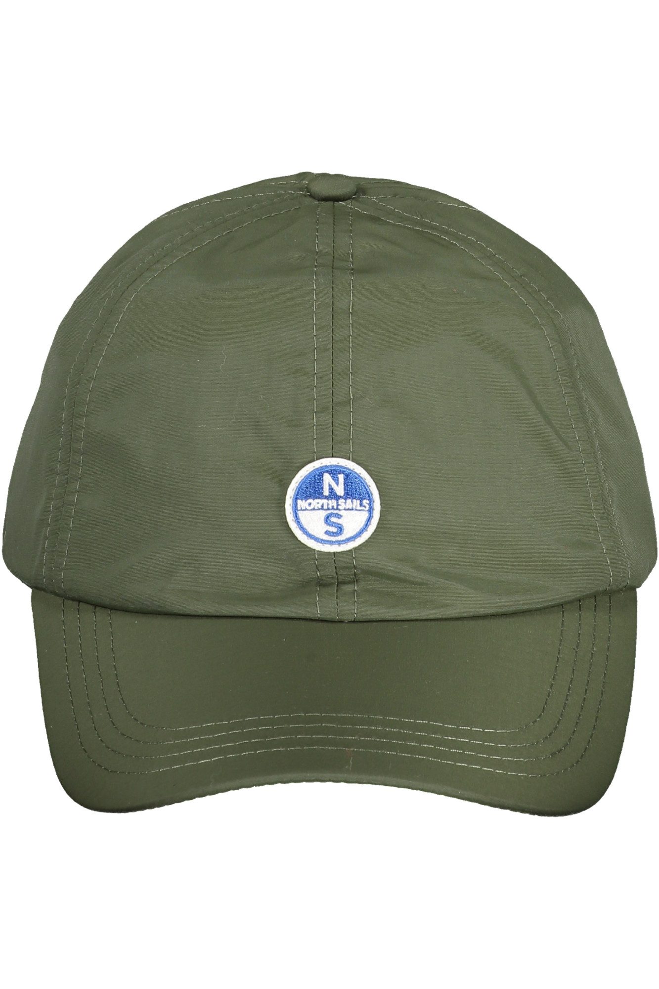North Sails Strickmütze Verstellbare grüne Herrenkappe mit Fleecefutter und Logo-Applikation