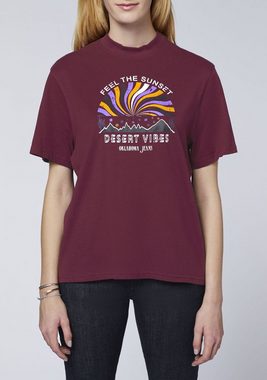 Oklahoma Jeans Print-Shirt mit Desert-Motiv