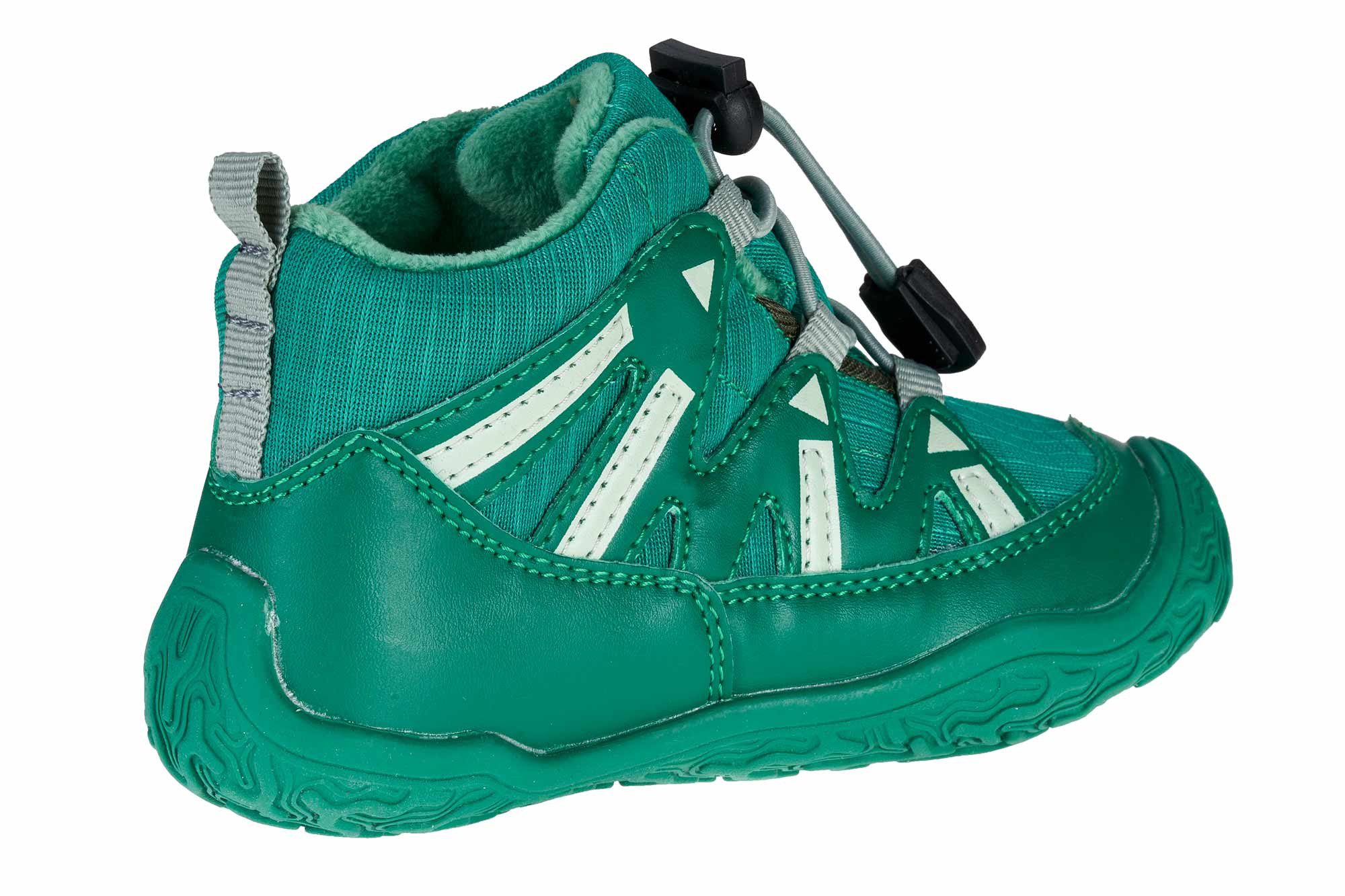 Ballop Sneaker Intense W (flexible Sohle, wasserabweisend) grün Kinder Barfußschuh