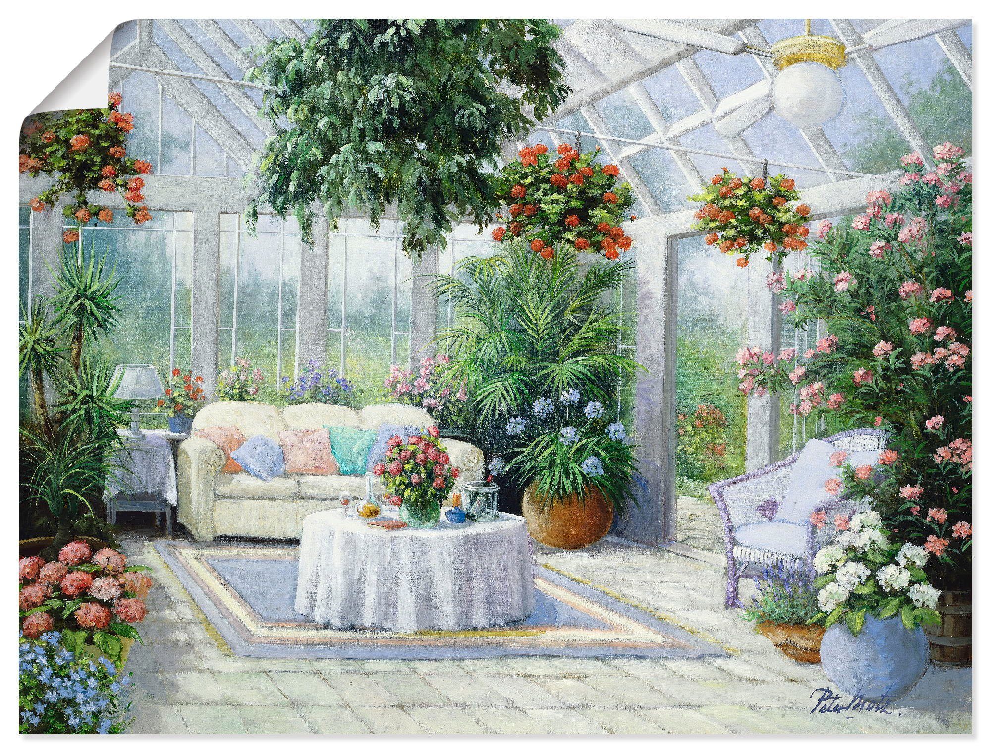 Artland Wandbild »Mein Lieblingsplatz«, Garten (1 Stück), in vielen