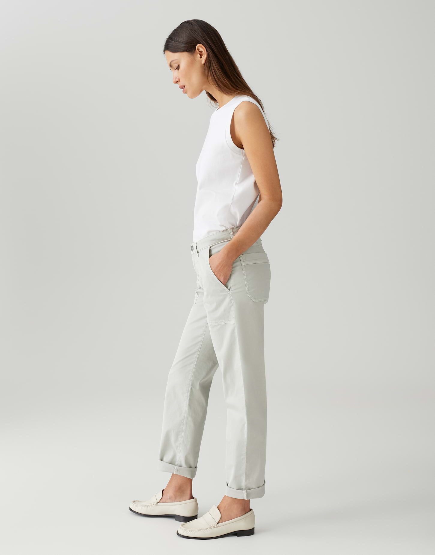 OPUS PANTS Chinohose LISANA COOL aus Baumwolle – Bild 5 von 5