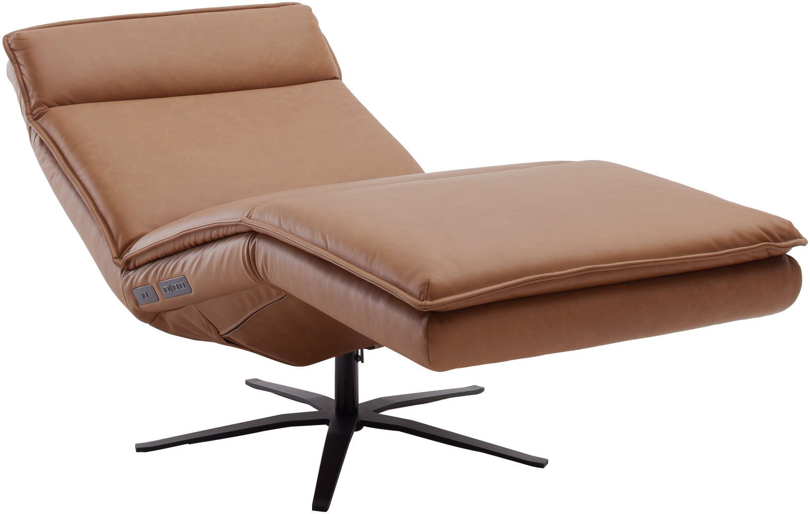 SCHÖNER WOHNEN-Kollektion Relaxsessel Belize, Ergonomischer Liege-Luxus zum Entspannen, Herz-Waage-Position, motorische Verstellung & USB-Anschluss