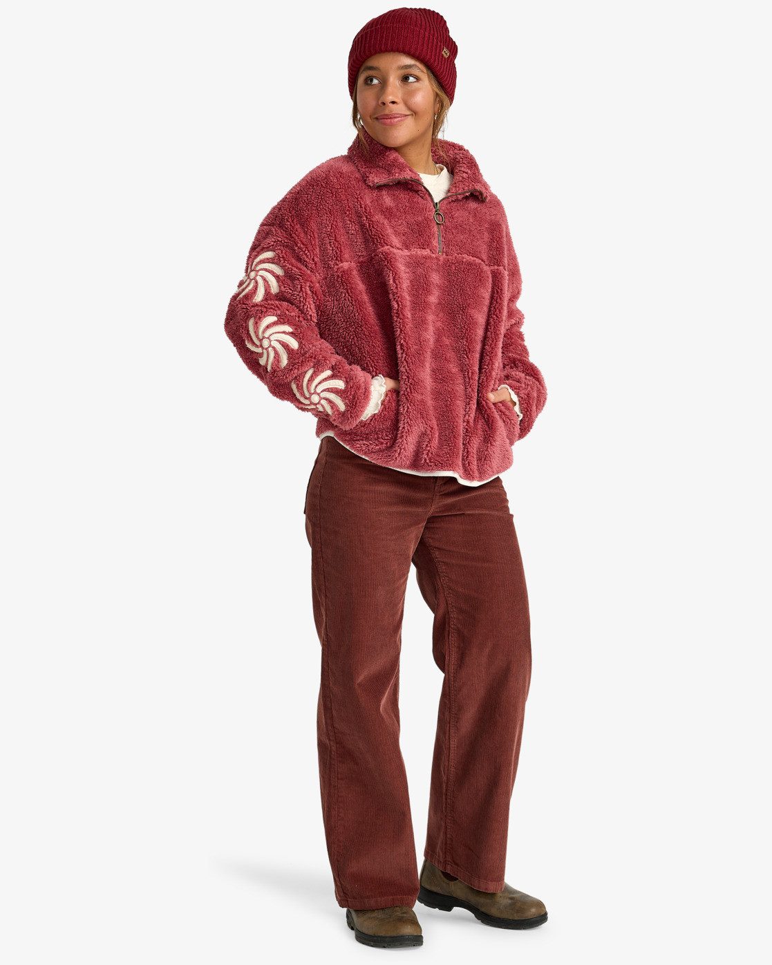 Billabong Fleecepullover Sun Fun - Pullover mit Reißverschlusskragen günstig online kaufen