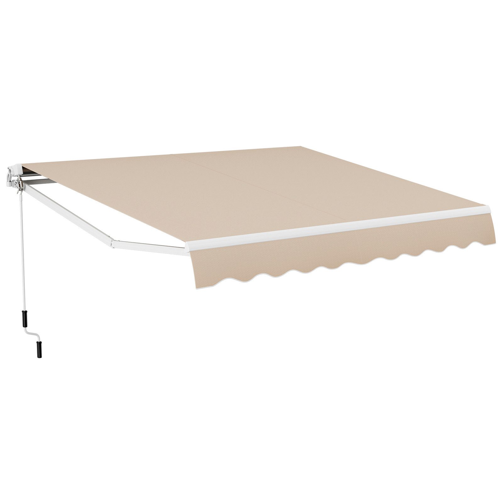 COSTWAY Gelenkarmmarkise 300x250cm mit Handkurbel, für günstig online kaufen