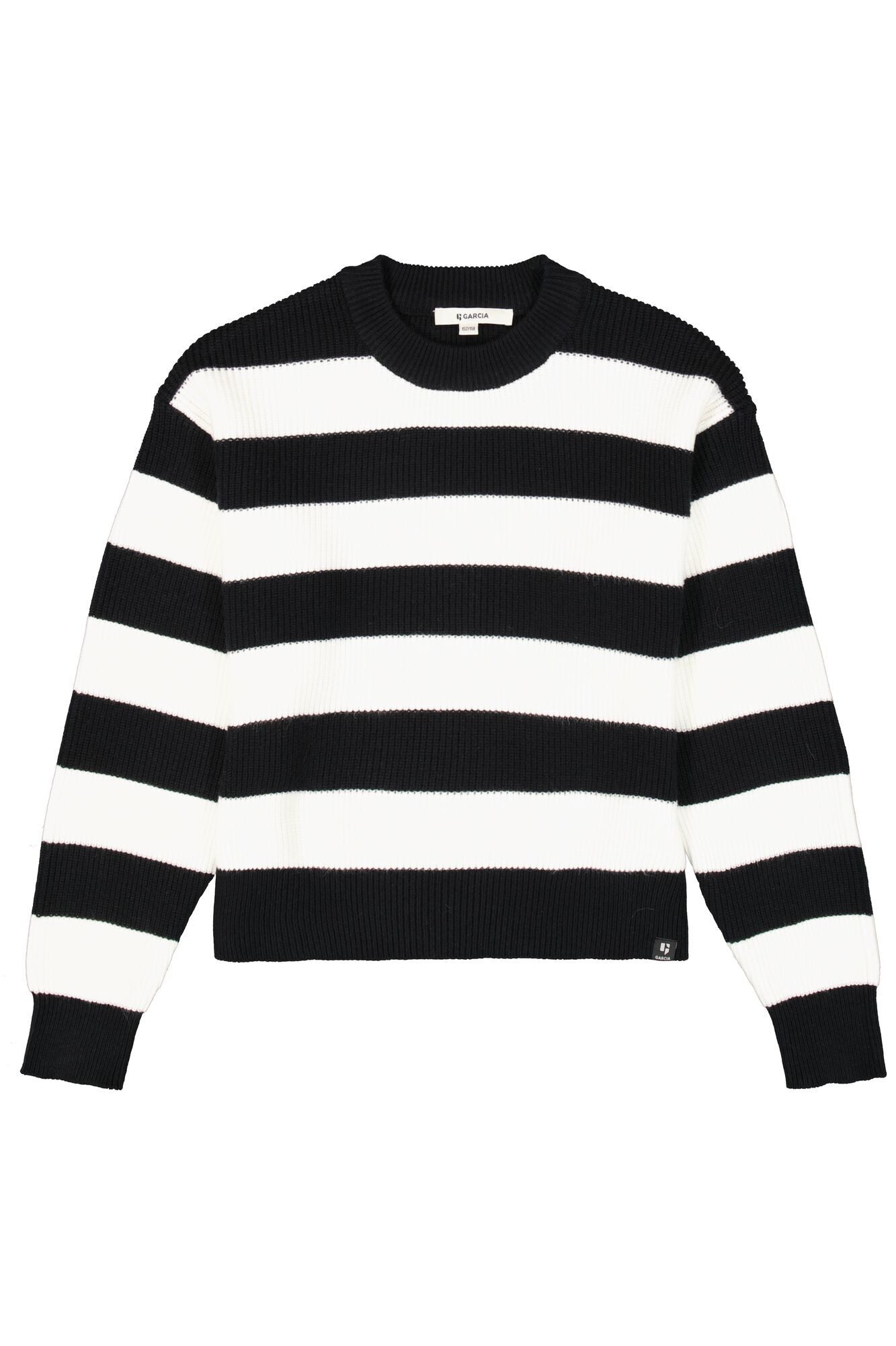 Garcia Strickpullover mit Streifen Muster