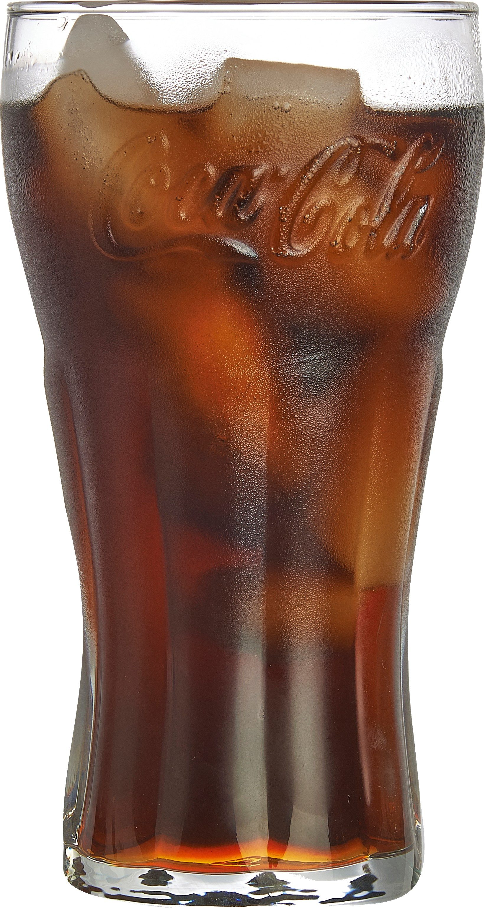 van Well Longdrinkglas Coca-Cola, 6-tlg., Glas, spülmaschinengeeignet, 6-teilig