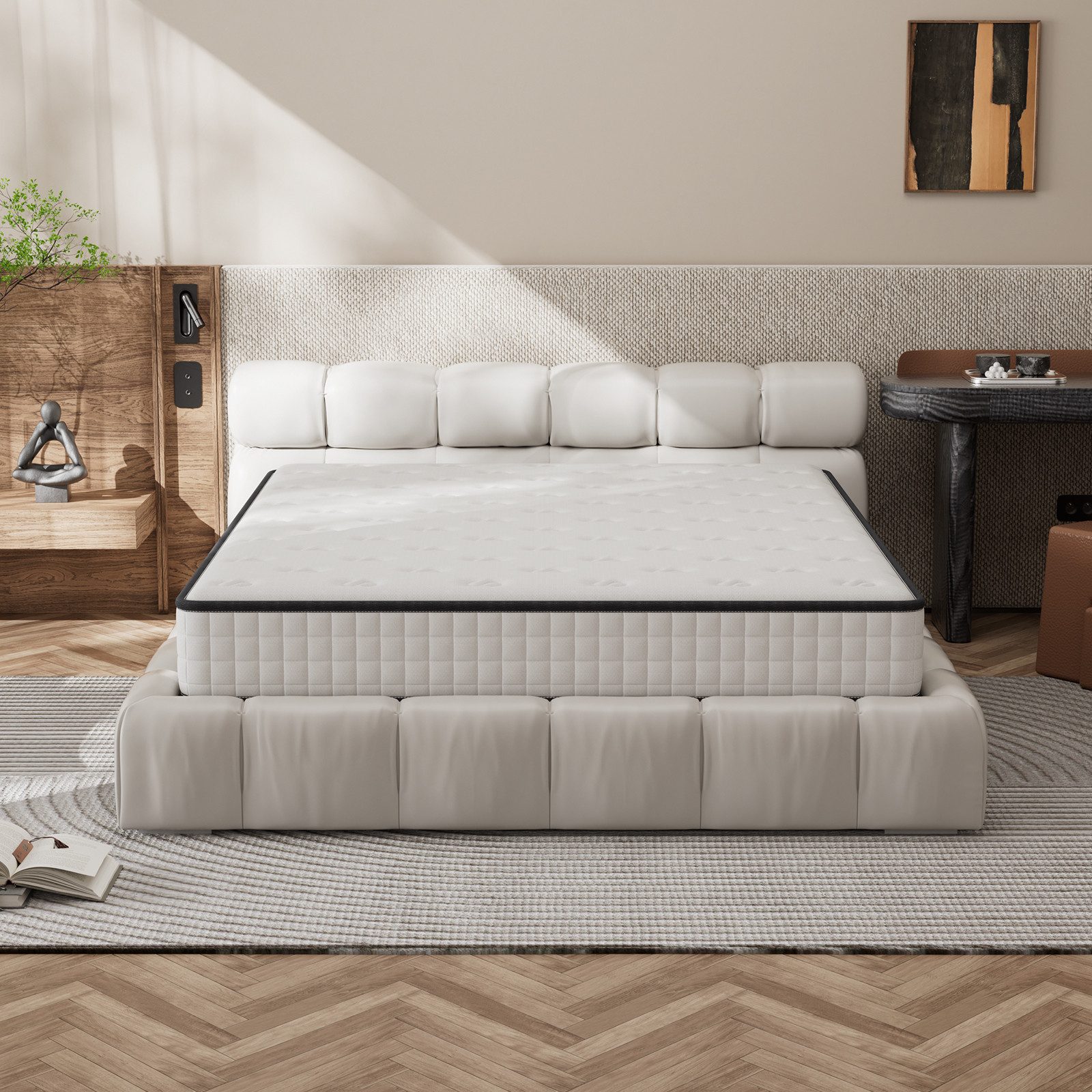 Komfortschaummatratze Memoryschaum Wendematratze, H2/H3, orthopädisch, atmungsaktiv, DEWINNER, 30 cm hoch, 140 x 200 cm, 30 cm hohe Schaumstoffmatratze