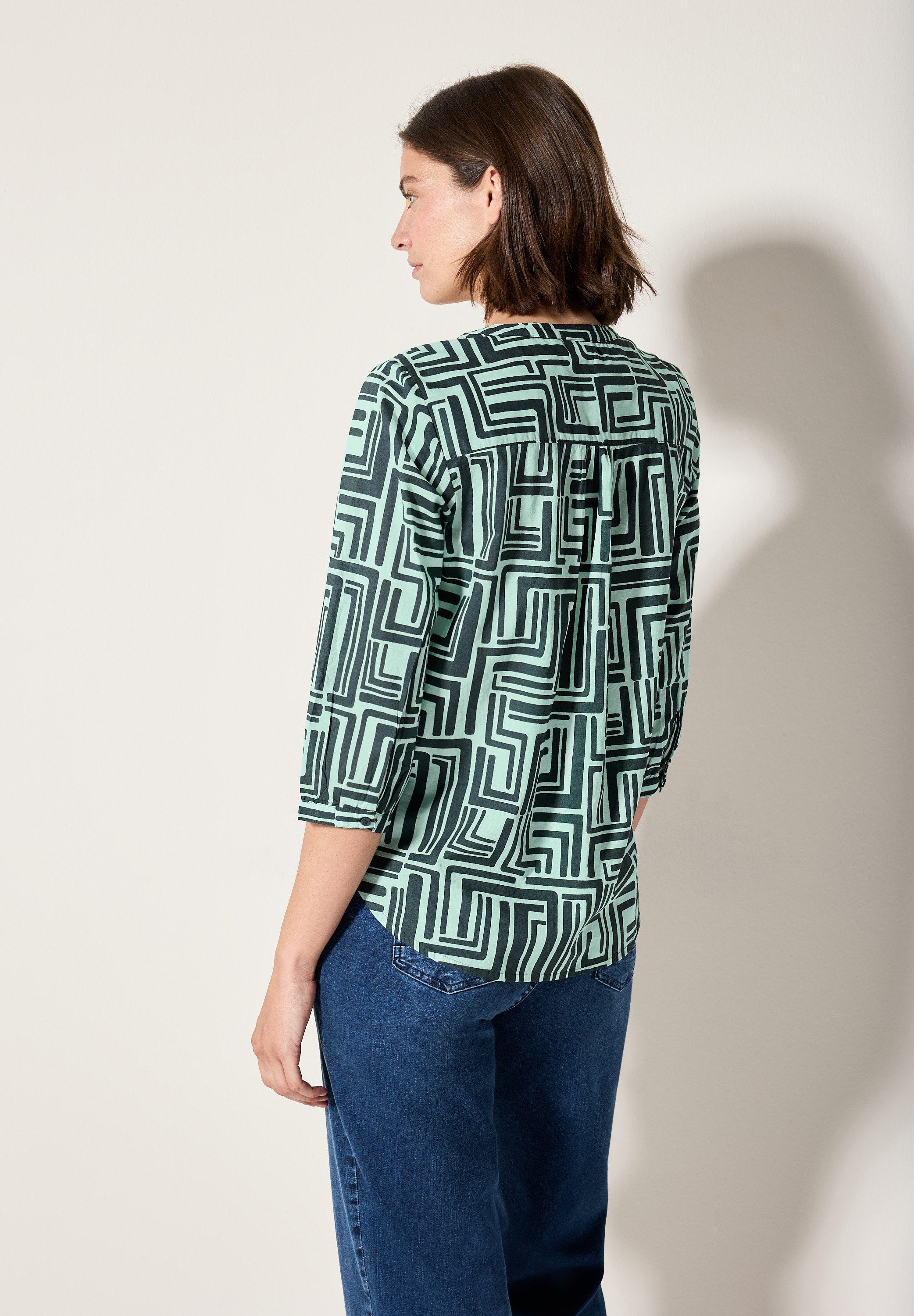 Cecil Klassische Bluse, mit 3/4 Ärmeln günstig online kaufen