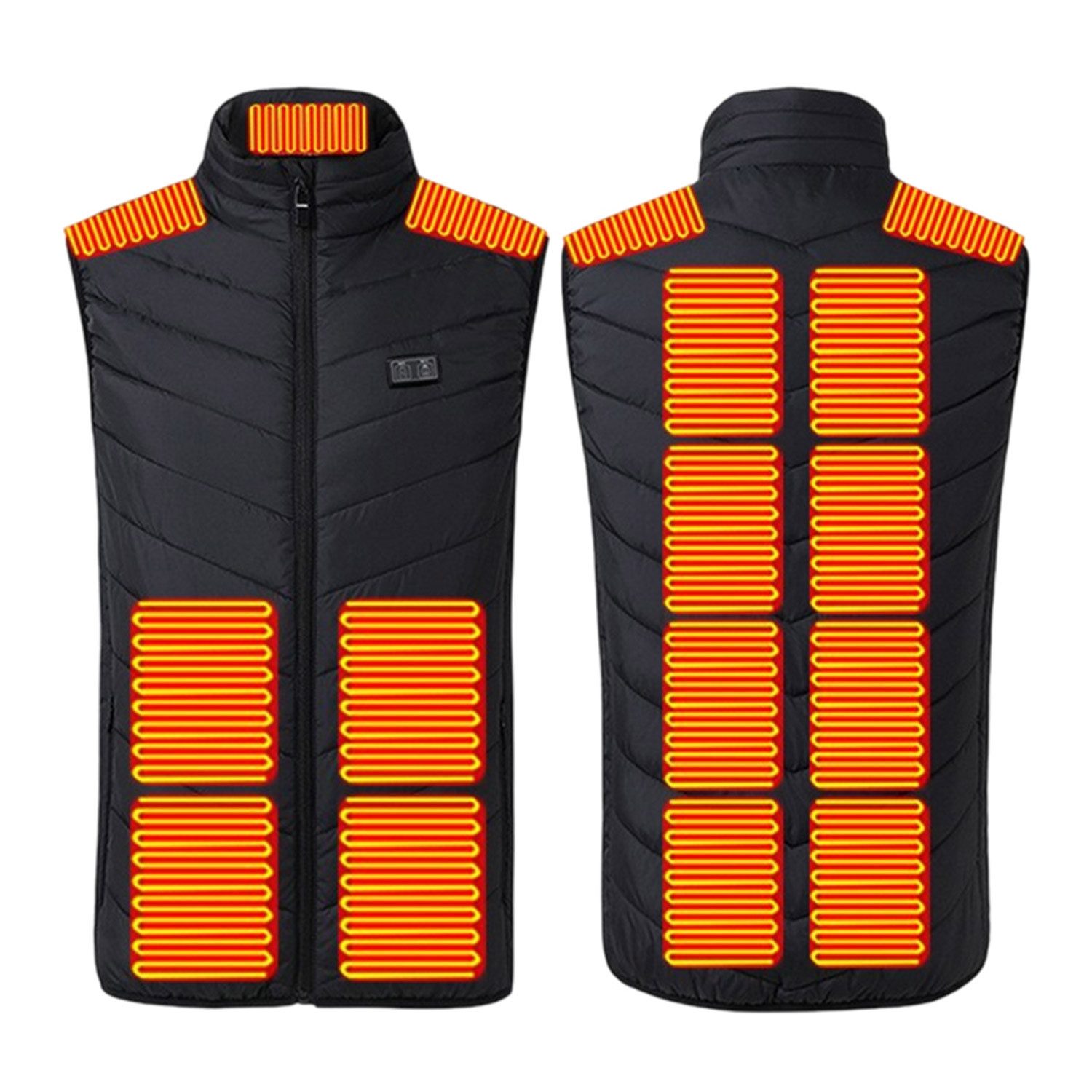 Refttenw Funktionsweste gefütterte Heizweste Beheizbare Weste mit einstellb günstig online kaufen