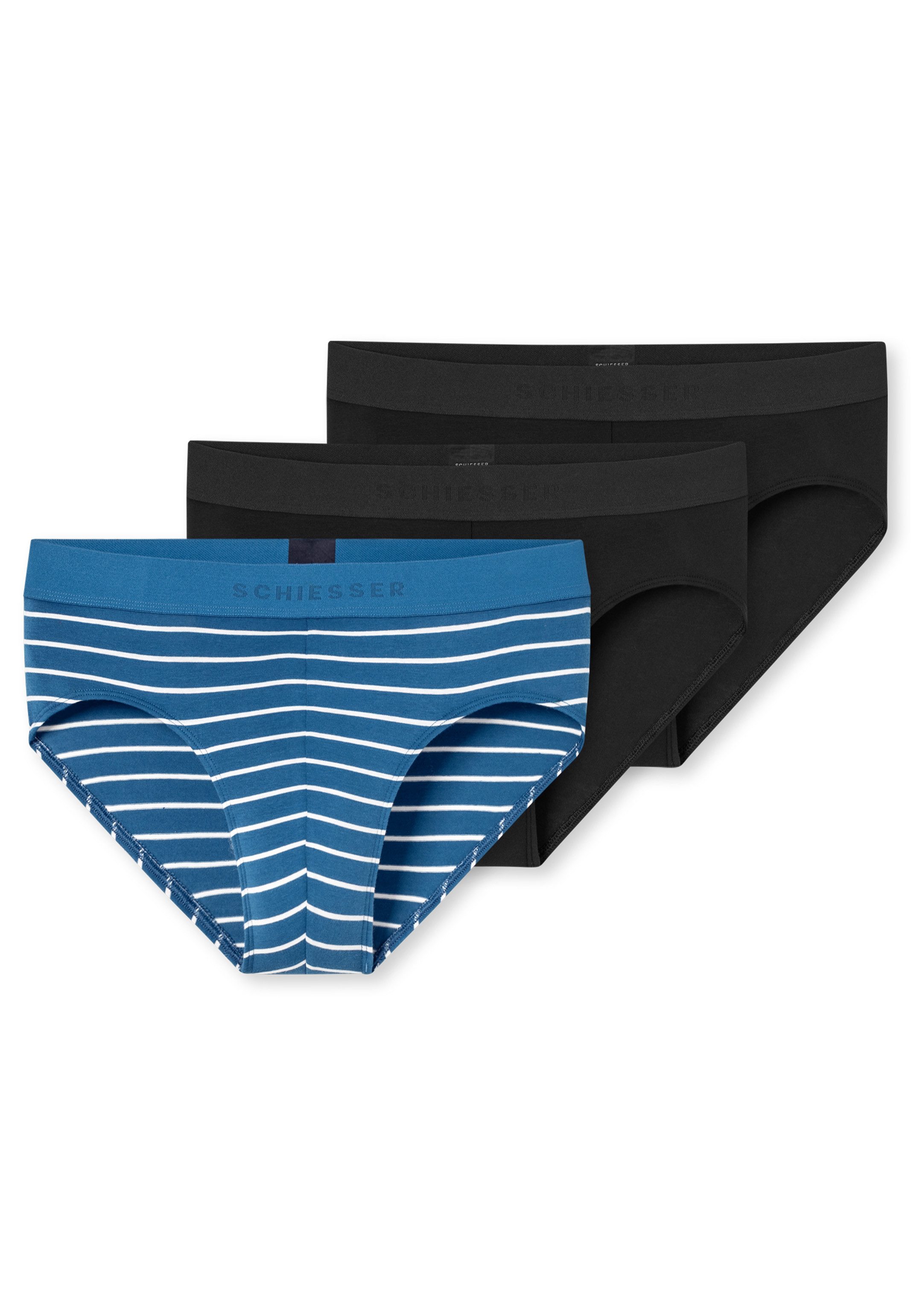 Schiesser Slip 3er Pack 95/5 Cotton günstig online kaufen