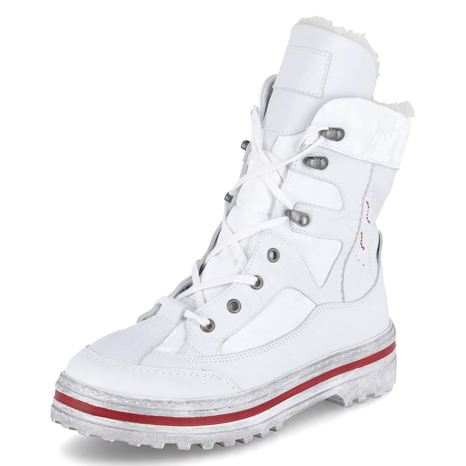 KRISBUT Krisbut 3252-4 BSF Damen Glattleder grau Winterstiefel günstig online kaufen