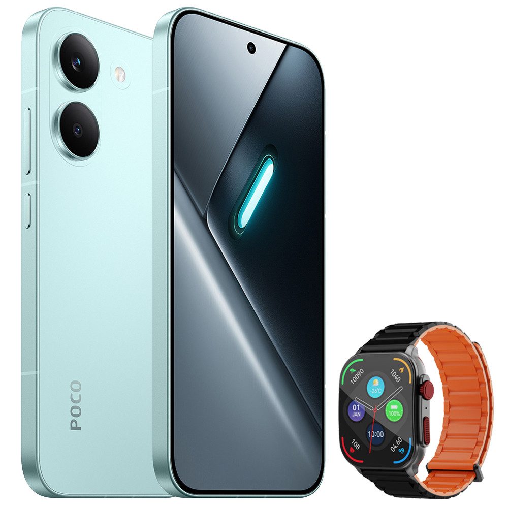 Xiaomi POCO X8 Pro 12+512GB Smartphone & Smartwatch Handy (50 MP Kamera)