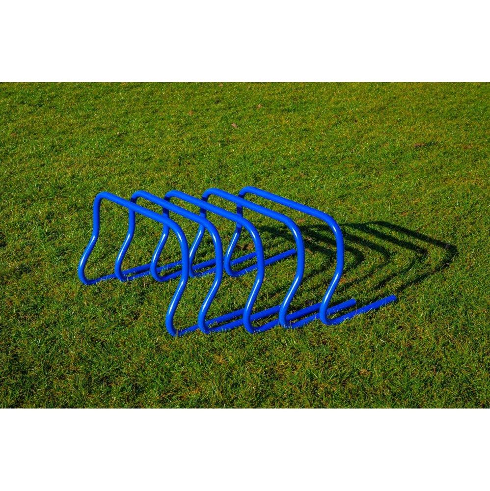 Trainingshilfe Trainingshürden Set - 5 Stück 30cm blau