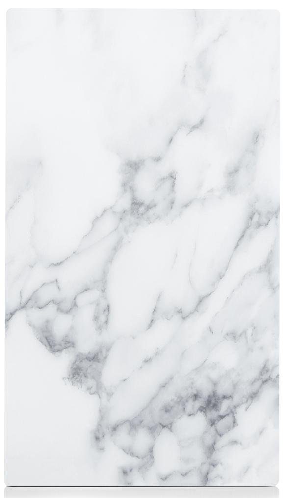 Zeller Present Schneide- und Abdeckplatte Marmor, (Set, 2 tlg), Hitzebeständig bis 220/240°C